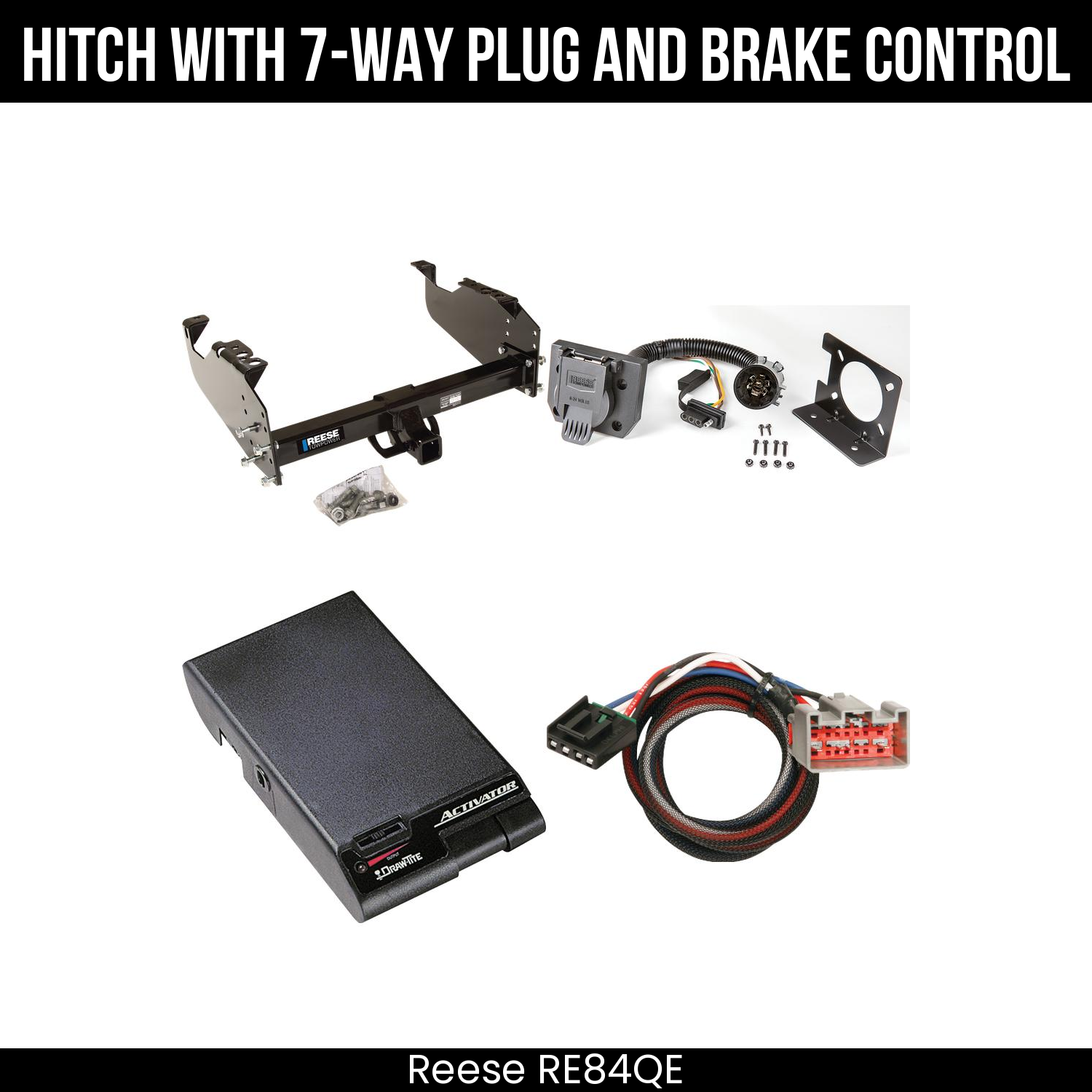 Trailer Hitch , 7-Way , Draw-Tite Activator Brake Control