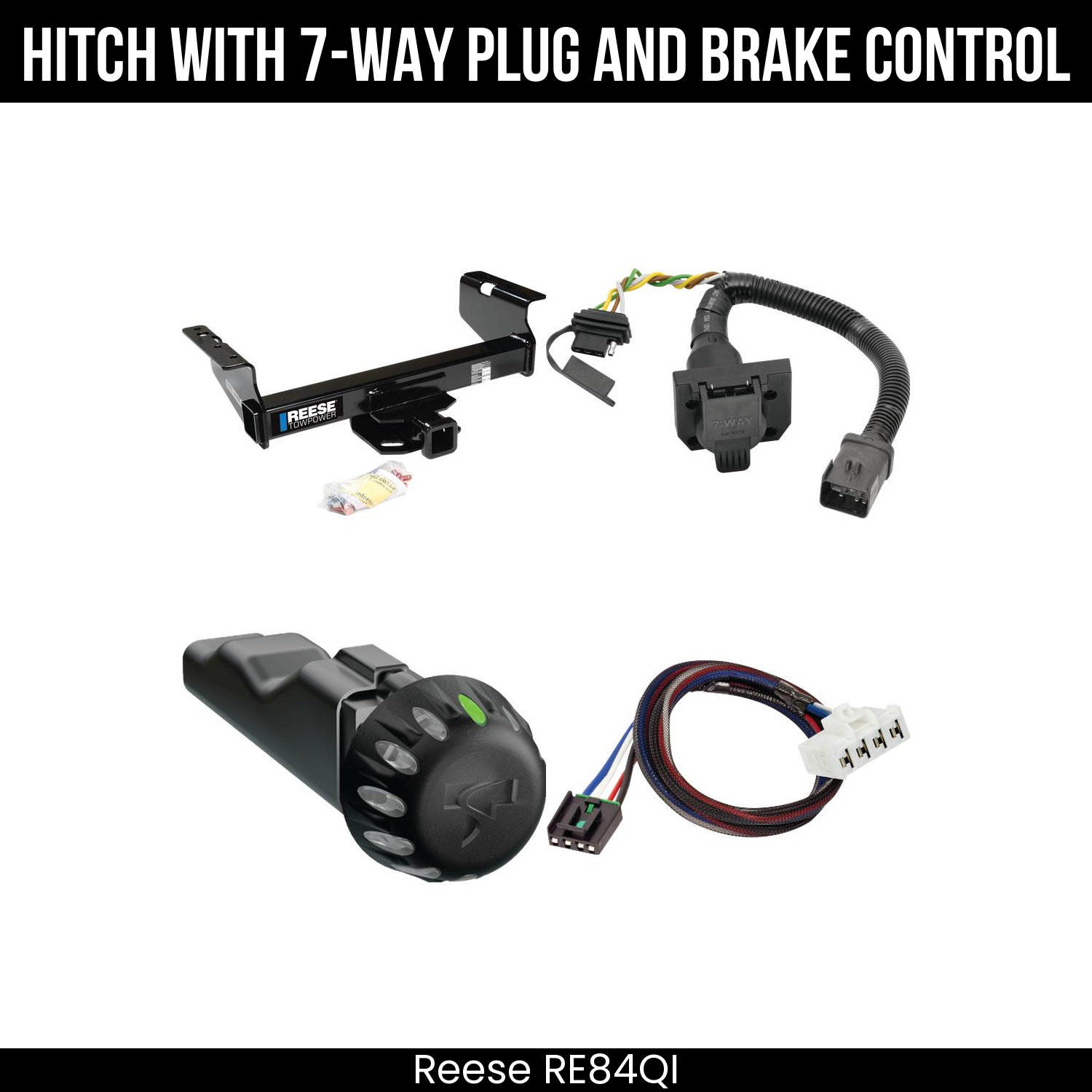 Trailer Hitch , 7-Way , Tekonsha Voyager iD Smart Brake Control