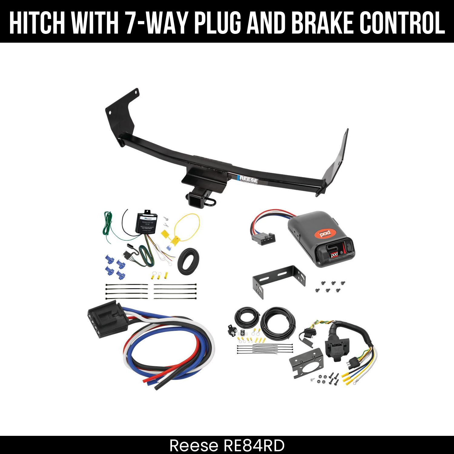 Trailer Hitch , 7-Way , Pro Series POD Brake Control