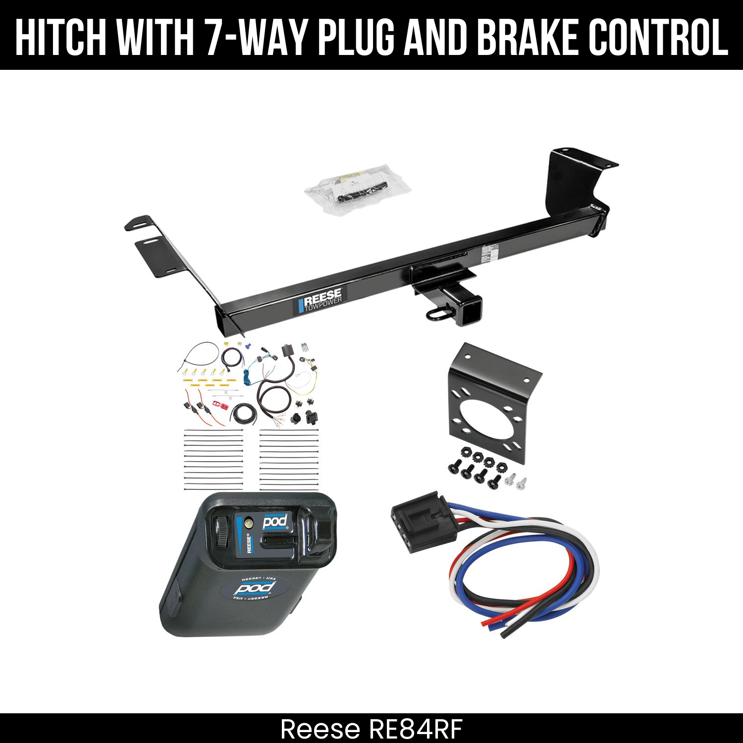 Trailer Hitch , 7-Way , Reese POD Brake Control