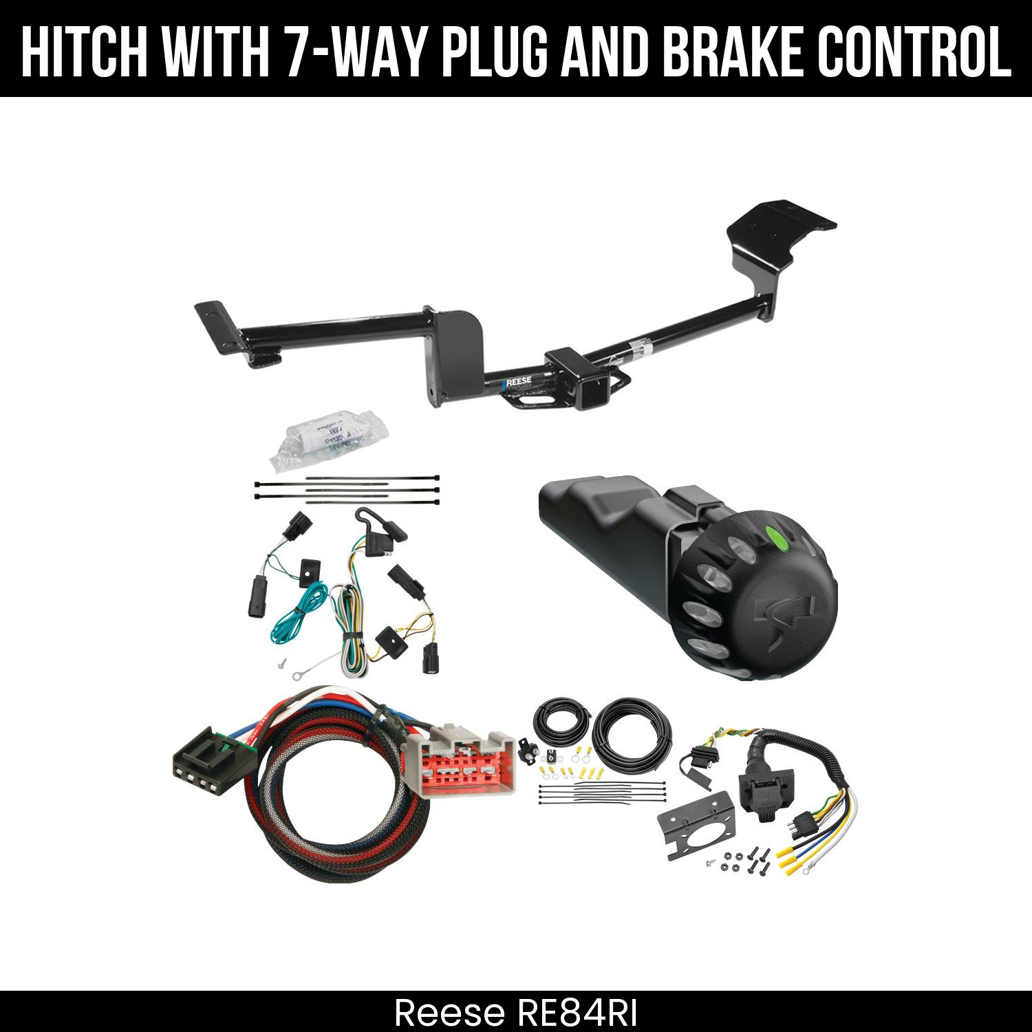 Trailer Hitch , 7-Way , Tekonsha Voyager iD Smart Brake Control
