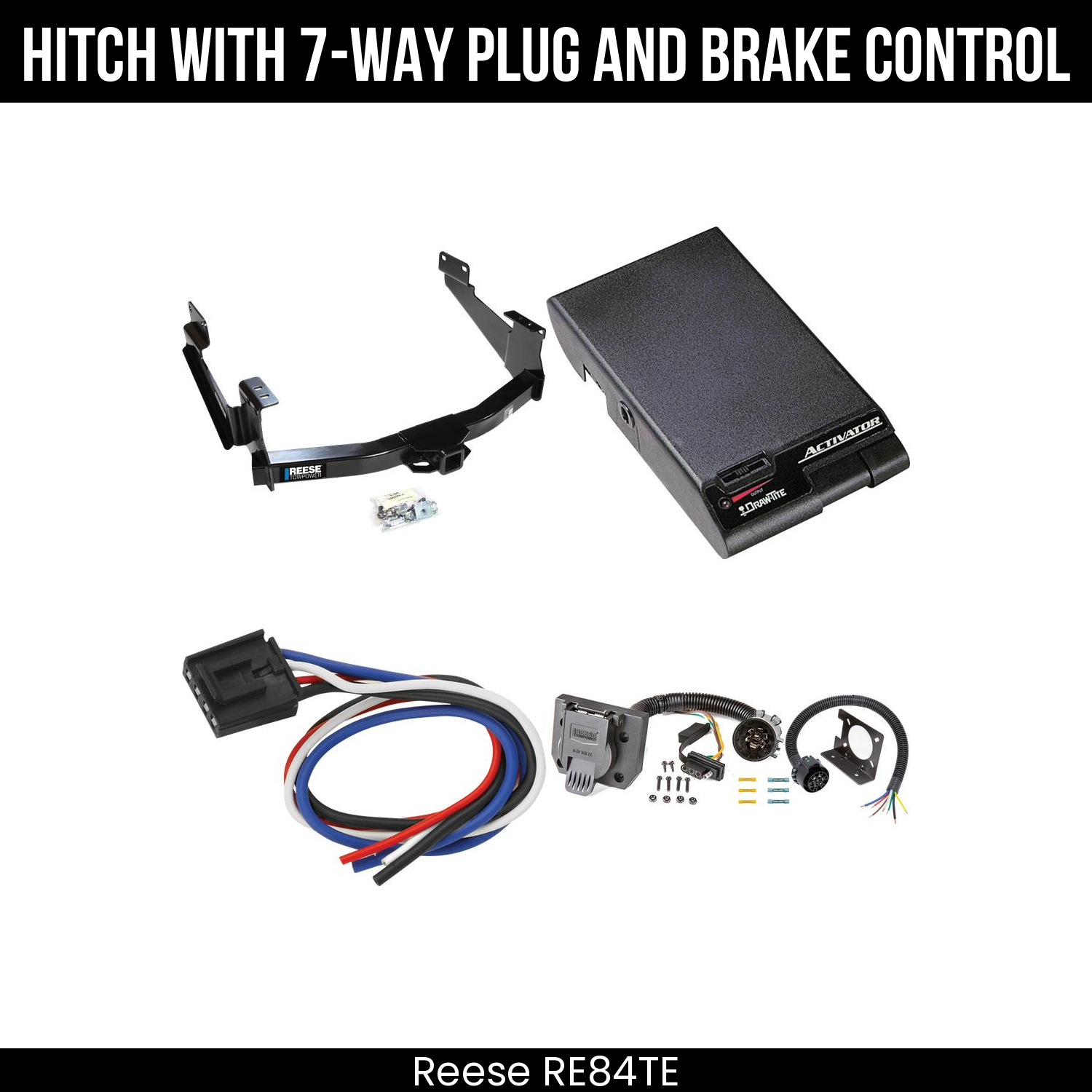 Trailer Hitch , 7-Way , Draw-Tite Activator Brake Control
