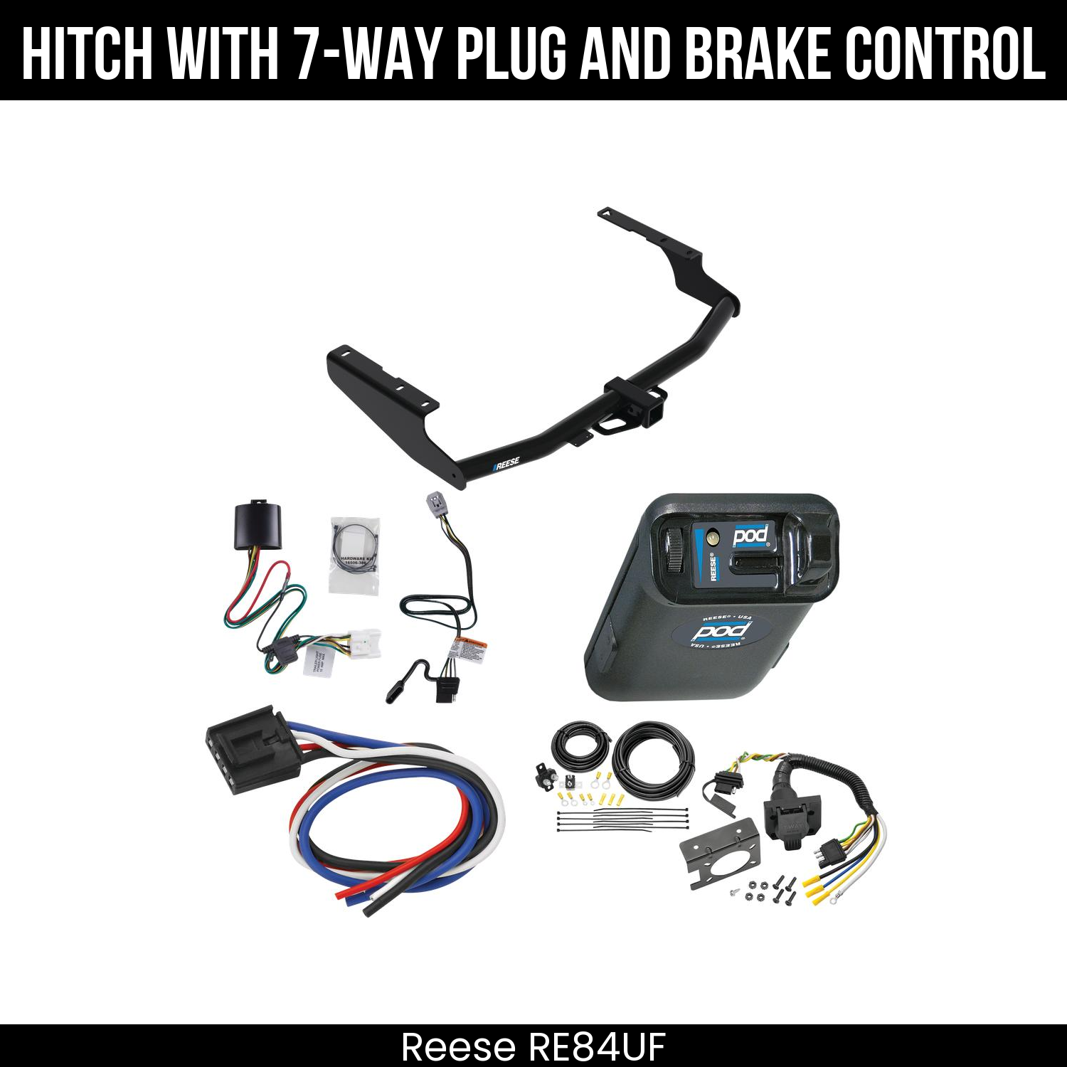 Trailer Hitch , 7-Way , Reese POD Brake Control