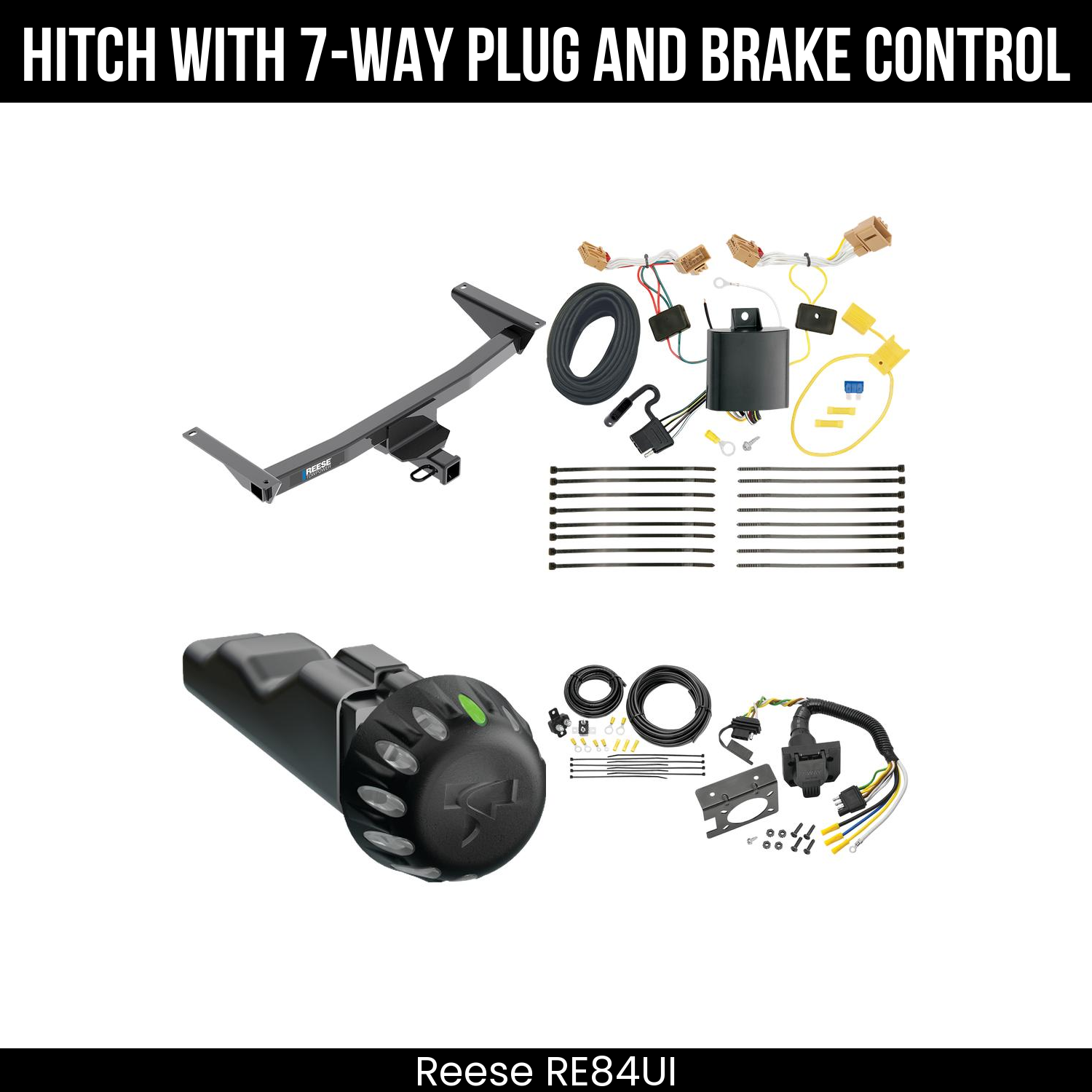 Trailer Hitch , 7-Way , Tekonsha Voyager iD Smart Brake Control