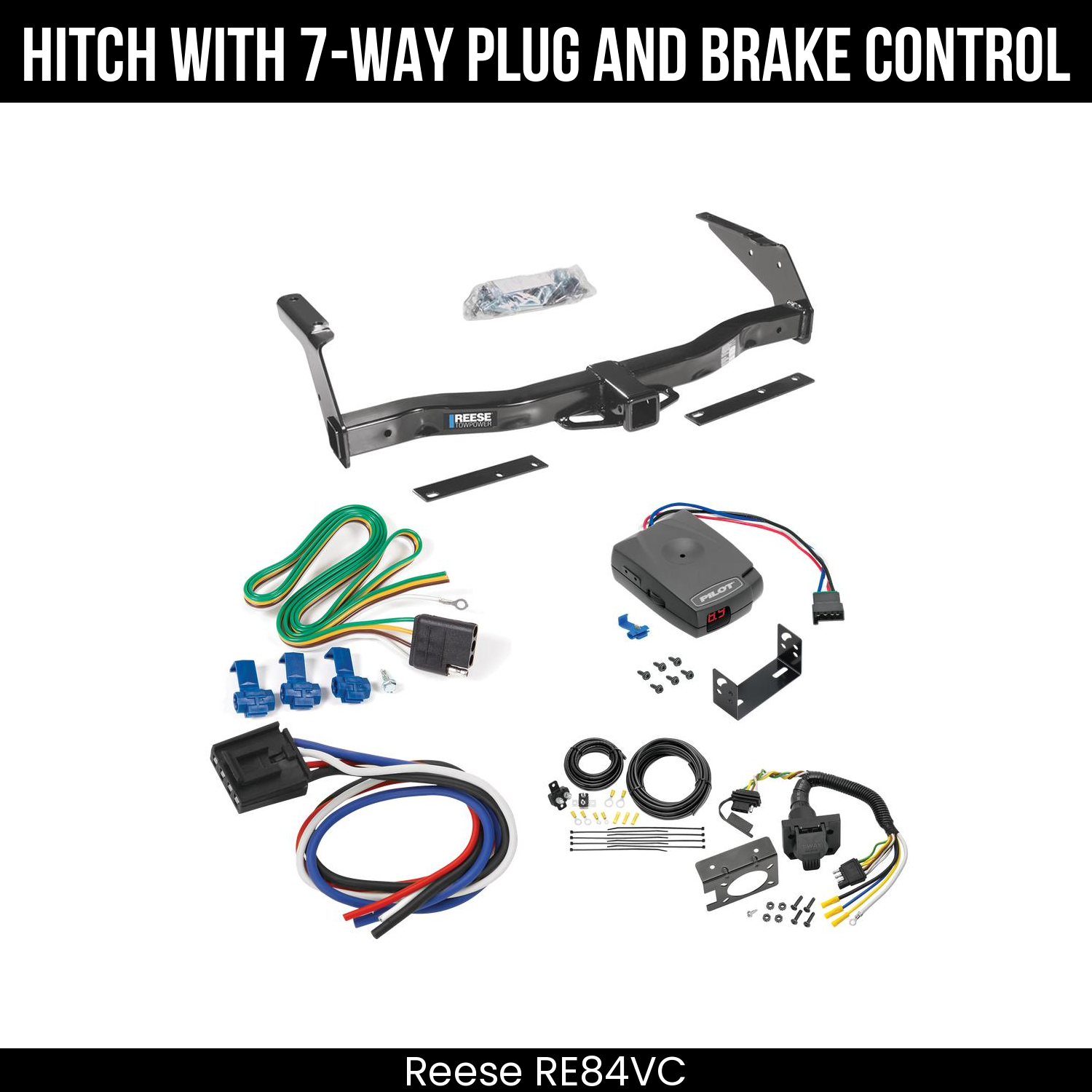 Trailer Hitch , 7-Way , Pro Series Pilot Brake Control
