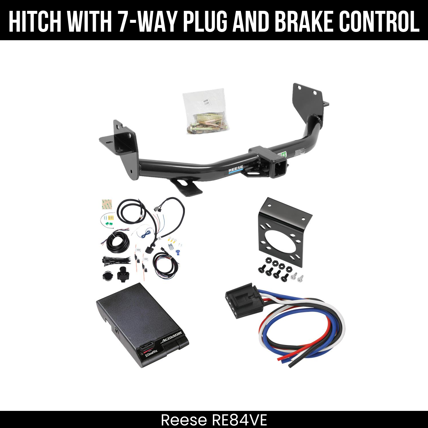 Trailer Hitch , 7-Way , Draw-Tite Activator Brake Control