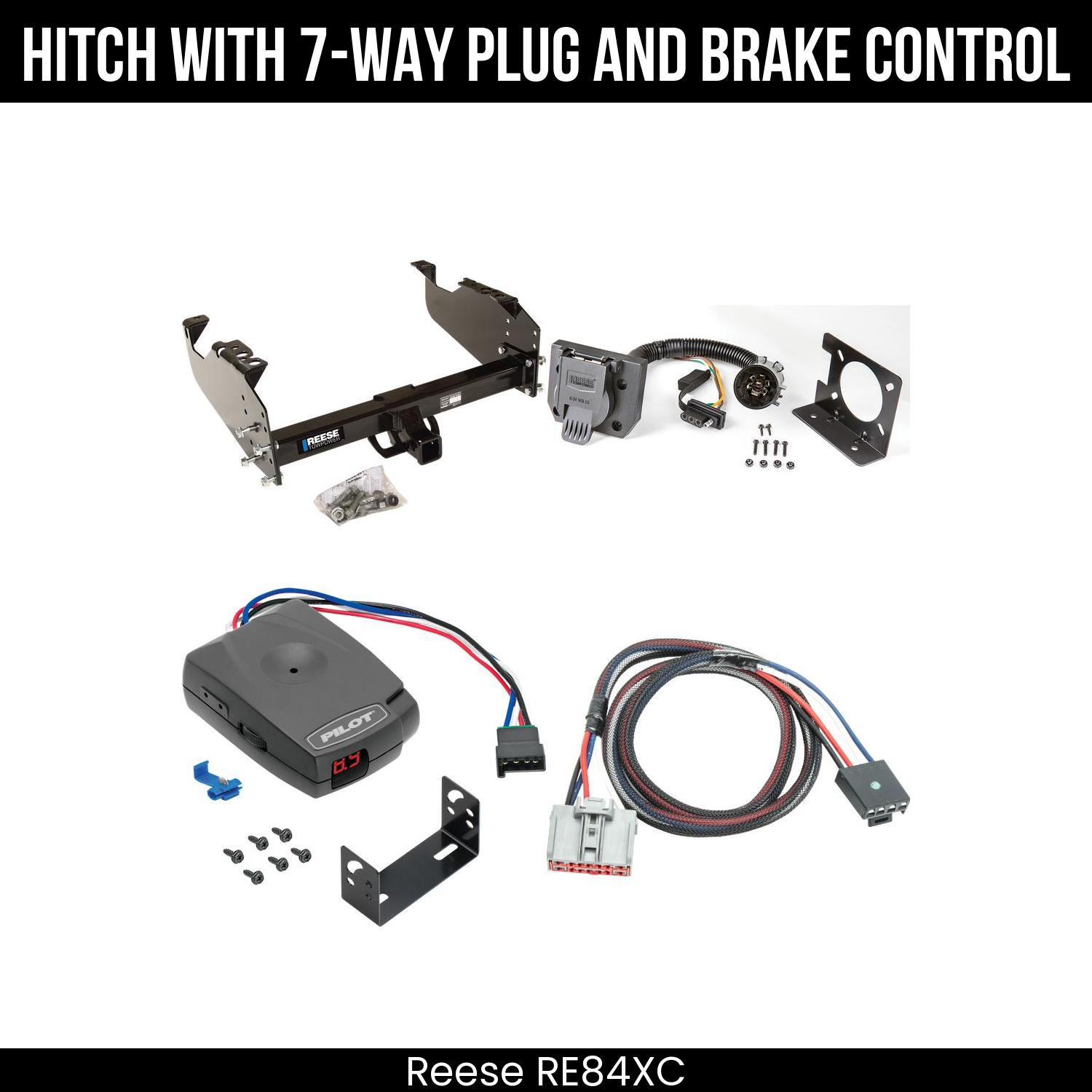 Trailer Hitch , 7-Way , Pro Series Pilot Brake Control