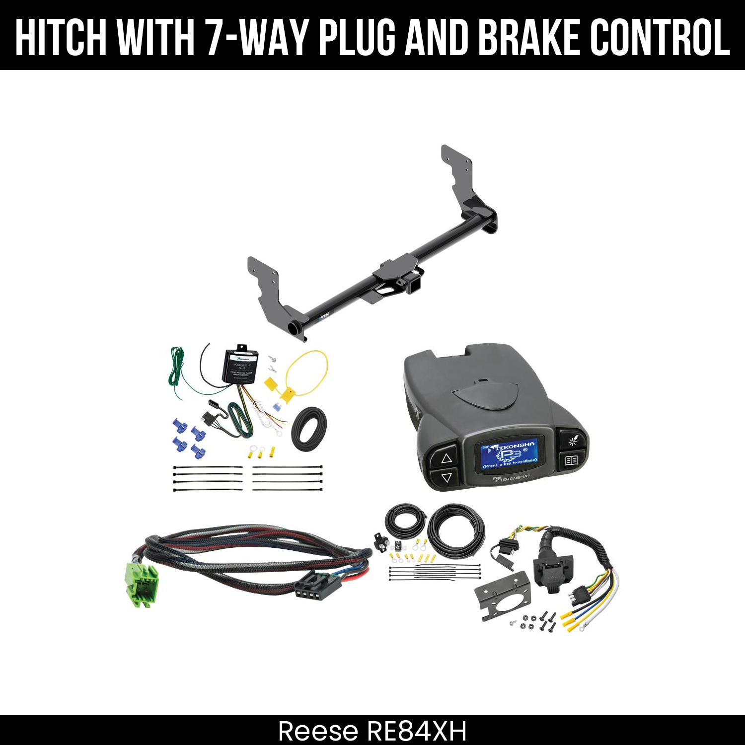 Trailer Hitch , 7-Way , Tekonsha Prodigy P3 Brake Control