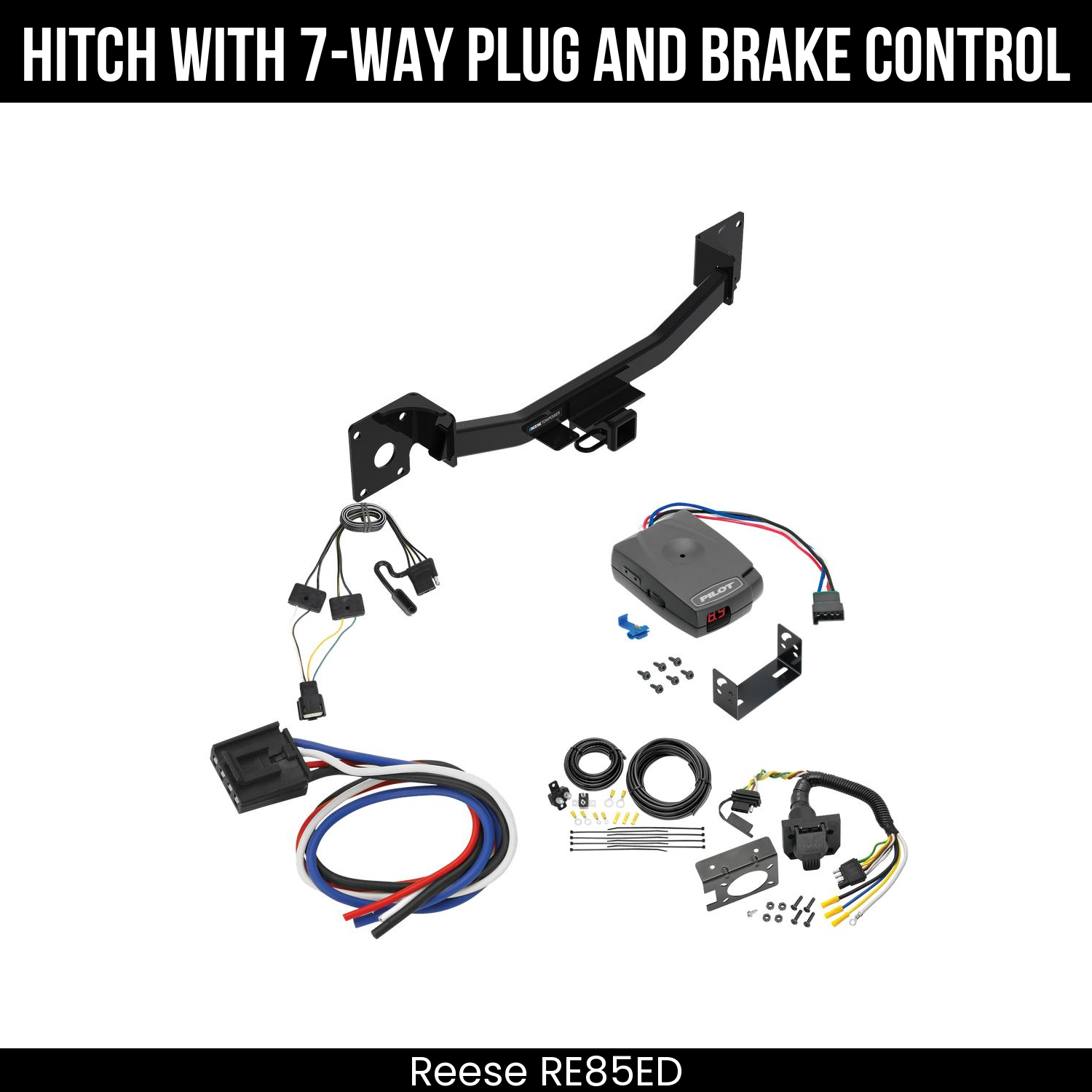 Trailer Hitch , 7-Way , Pro Series Pilot Brake Control