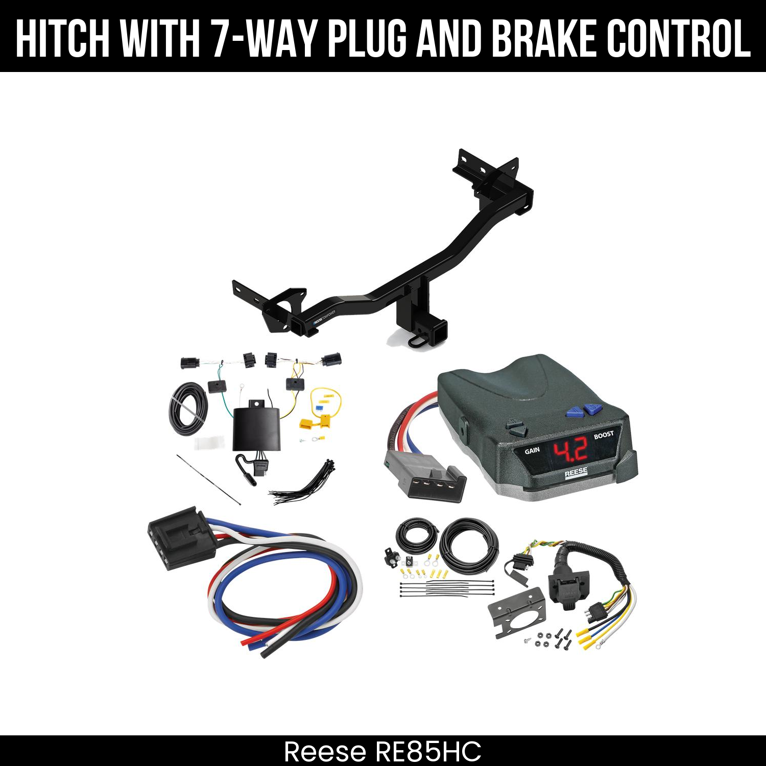 Trailer Hitch , 7-Way , Reese Brake EVN Control