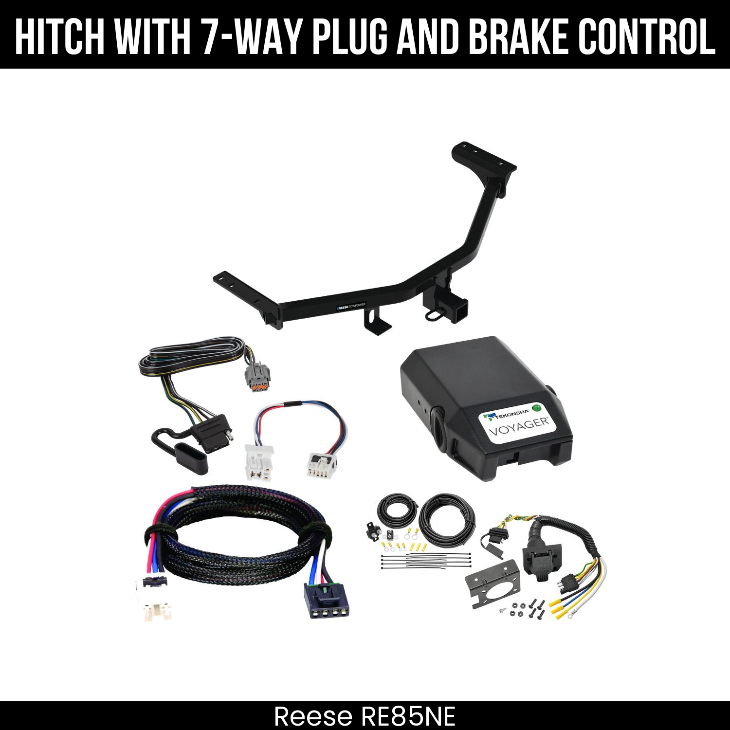 Trailer Hitch , 7-Way , Tekonsha Voyager Brake Control