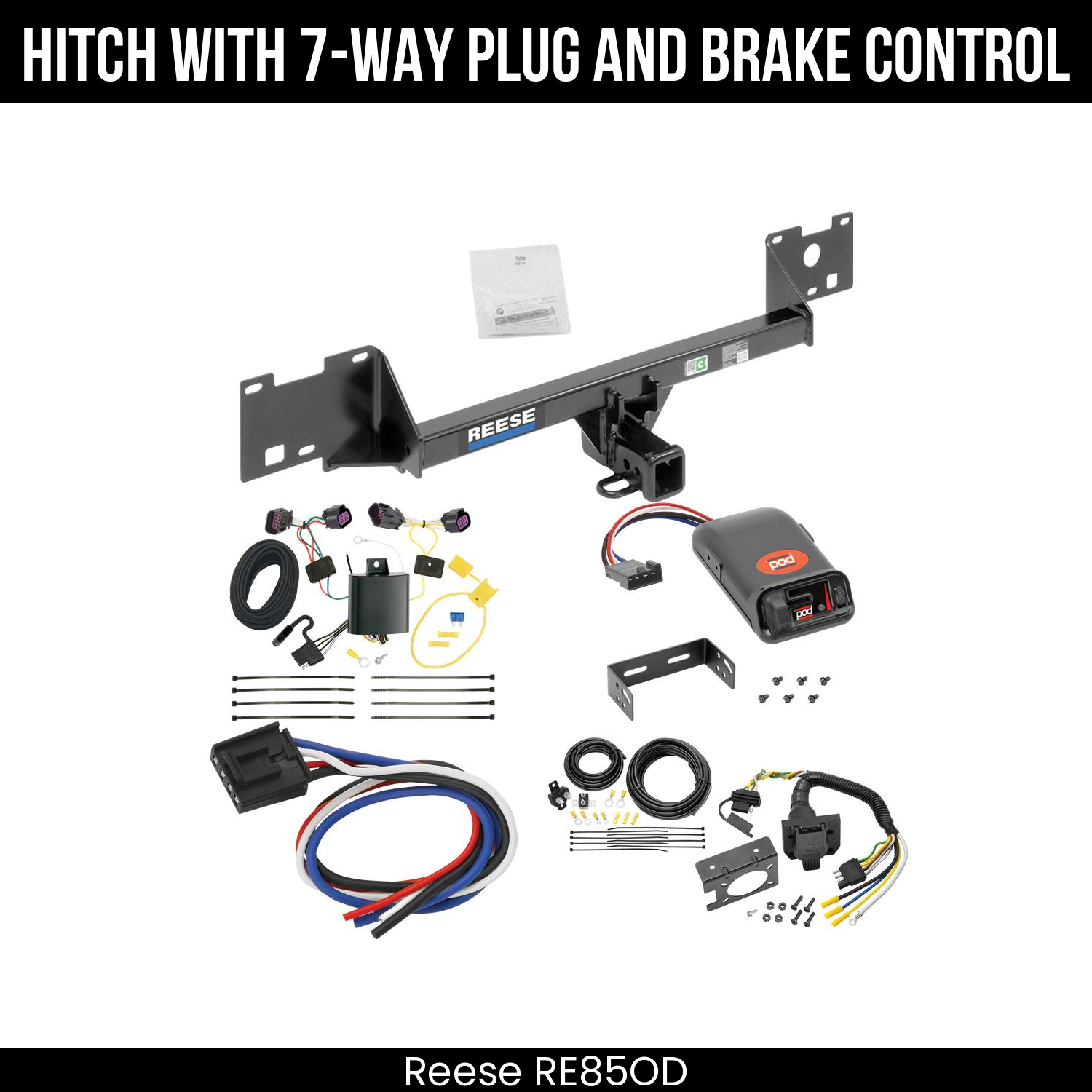 Trailer Hitch , 7-Way , Pro Series POD Brake Control