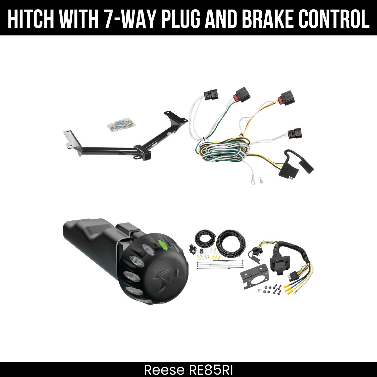 Trailer Hitch , 7-Way , Tekonsha Voyager iD Smart Brake Control