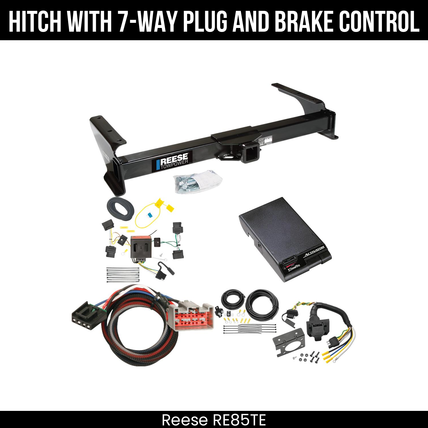 Trailer Hitch , 7-Way , Draw-Tite Activator Brake Control