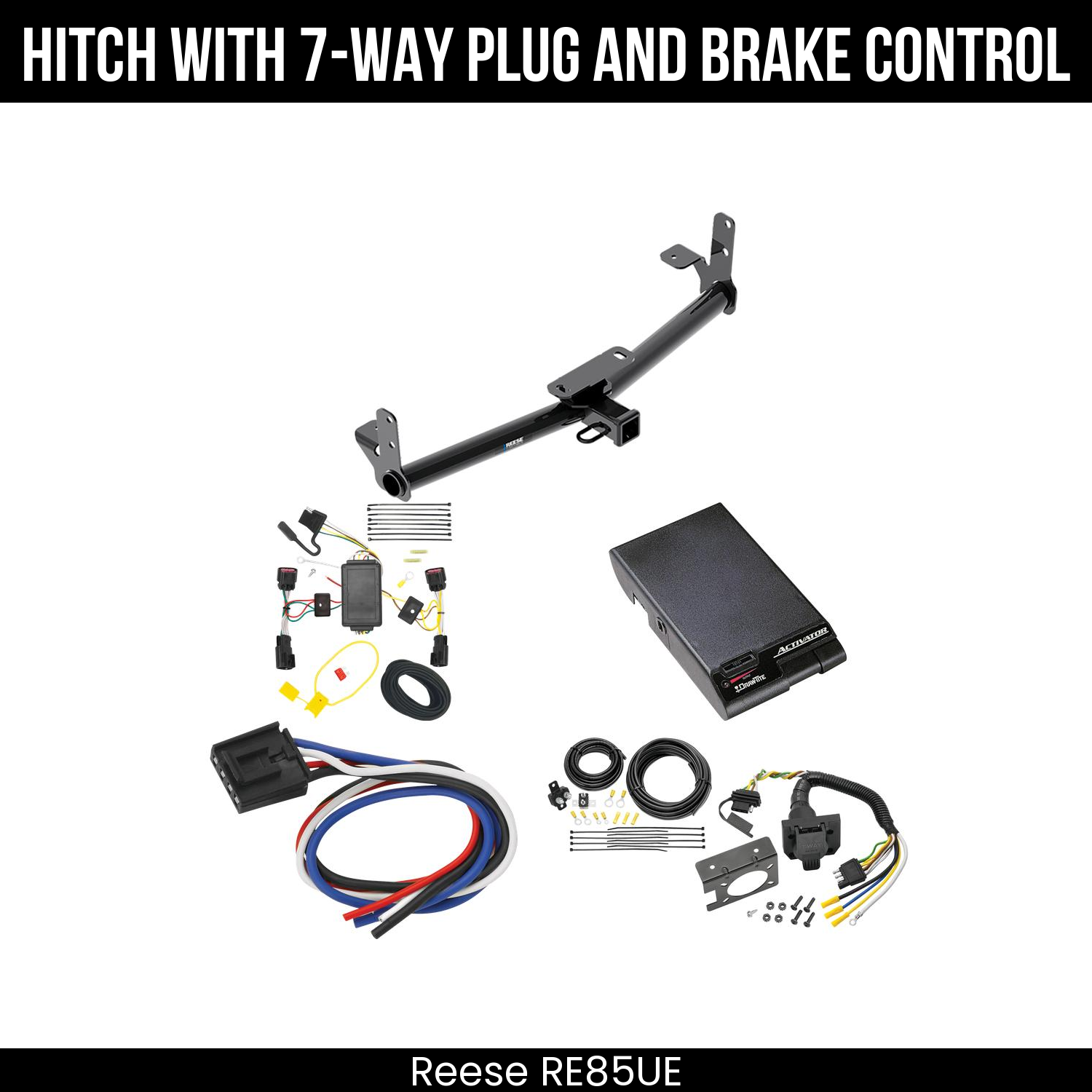 Trailer Hitch , 7-Way , Draw-Tite Activator Brake Control