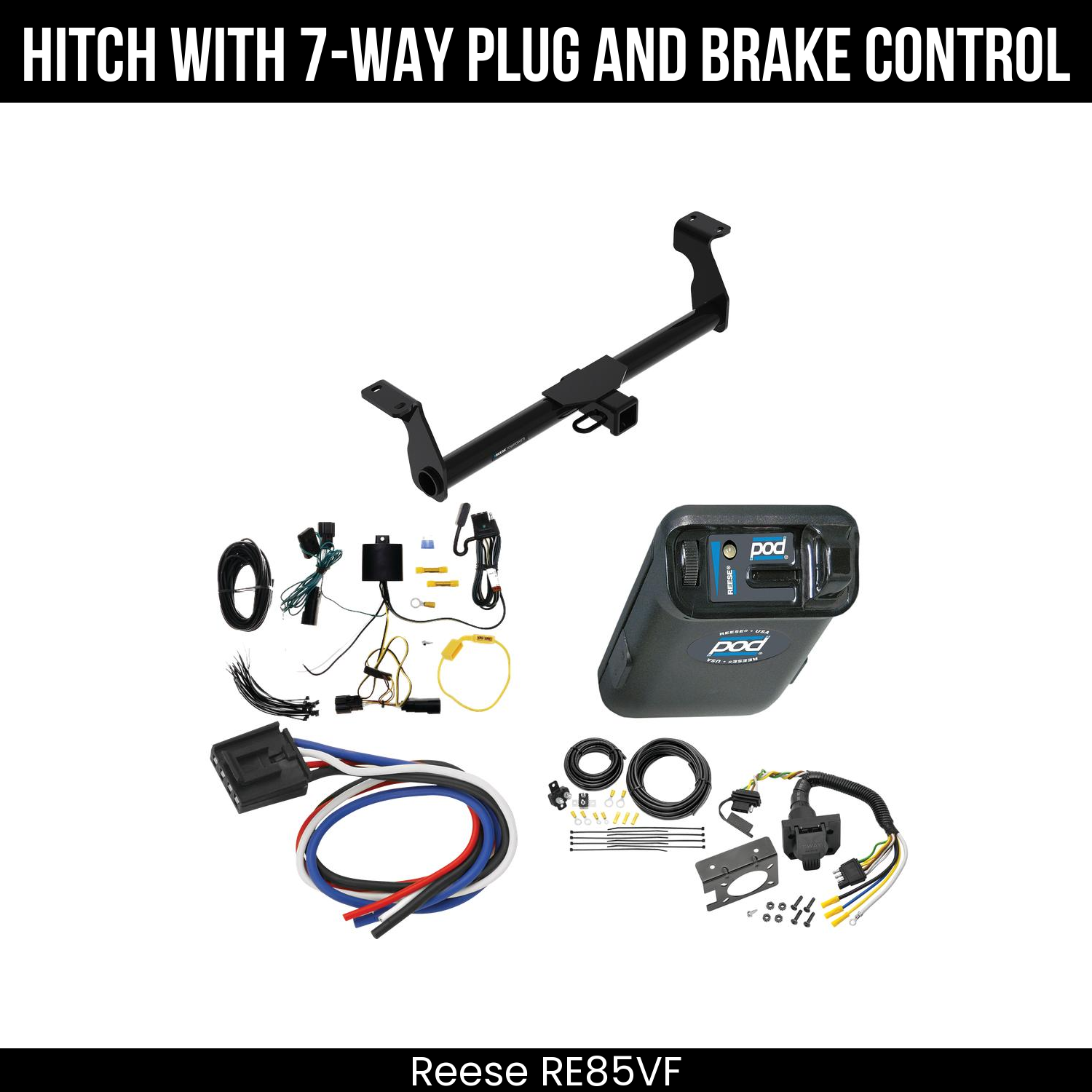 Trailer Hitch , 7-Way , Reese POD Brake Control