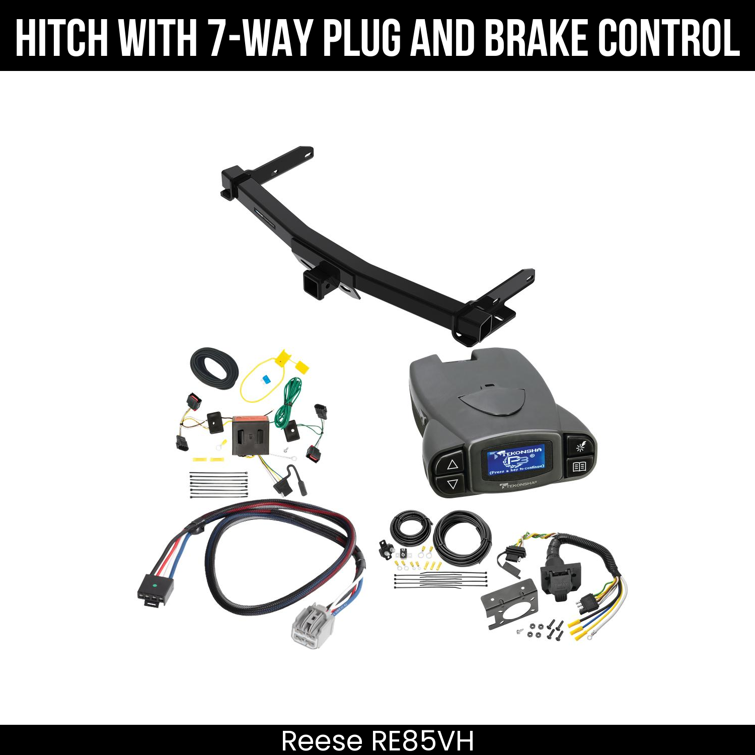 Trailer Hitch , 7-Way , Tekonsha Prodigy P3 Brake Control