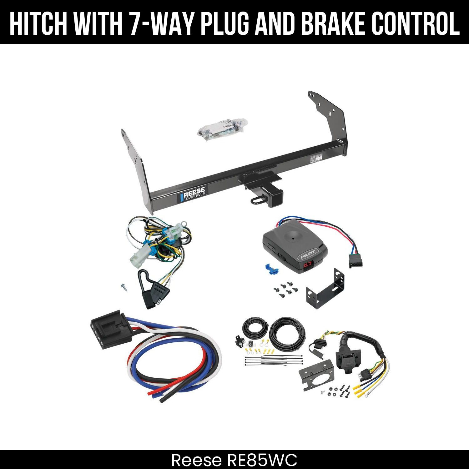 Trailer Hitch , 7-Way , Pro Series Pilot Brake Control