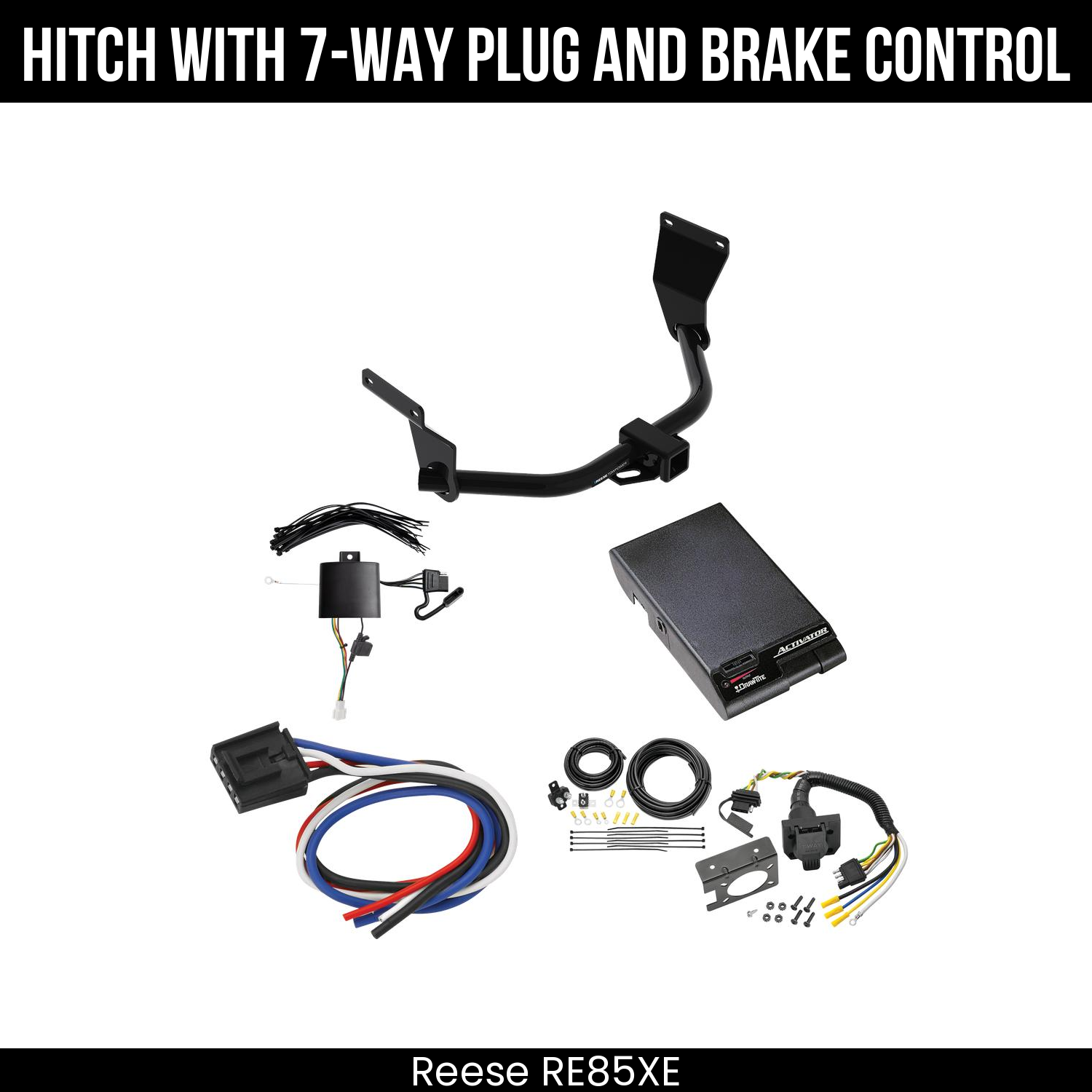 Trailer Hitch , 7-Way , Draw-Tite Activator Brake Control