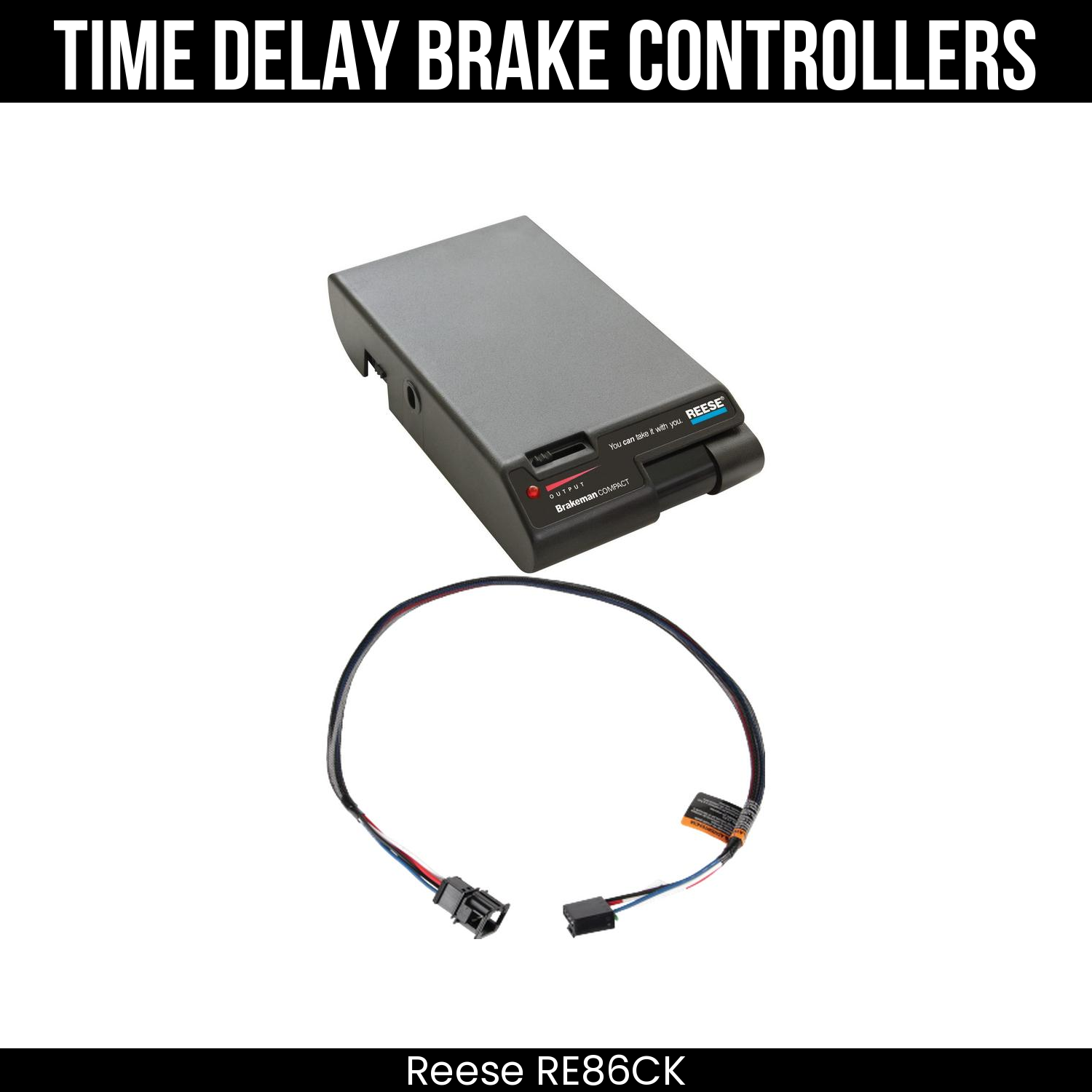 Reese Brakeman Brake Control , Plug Adapter