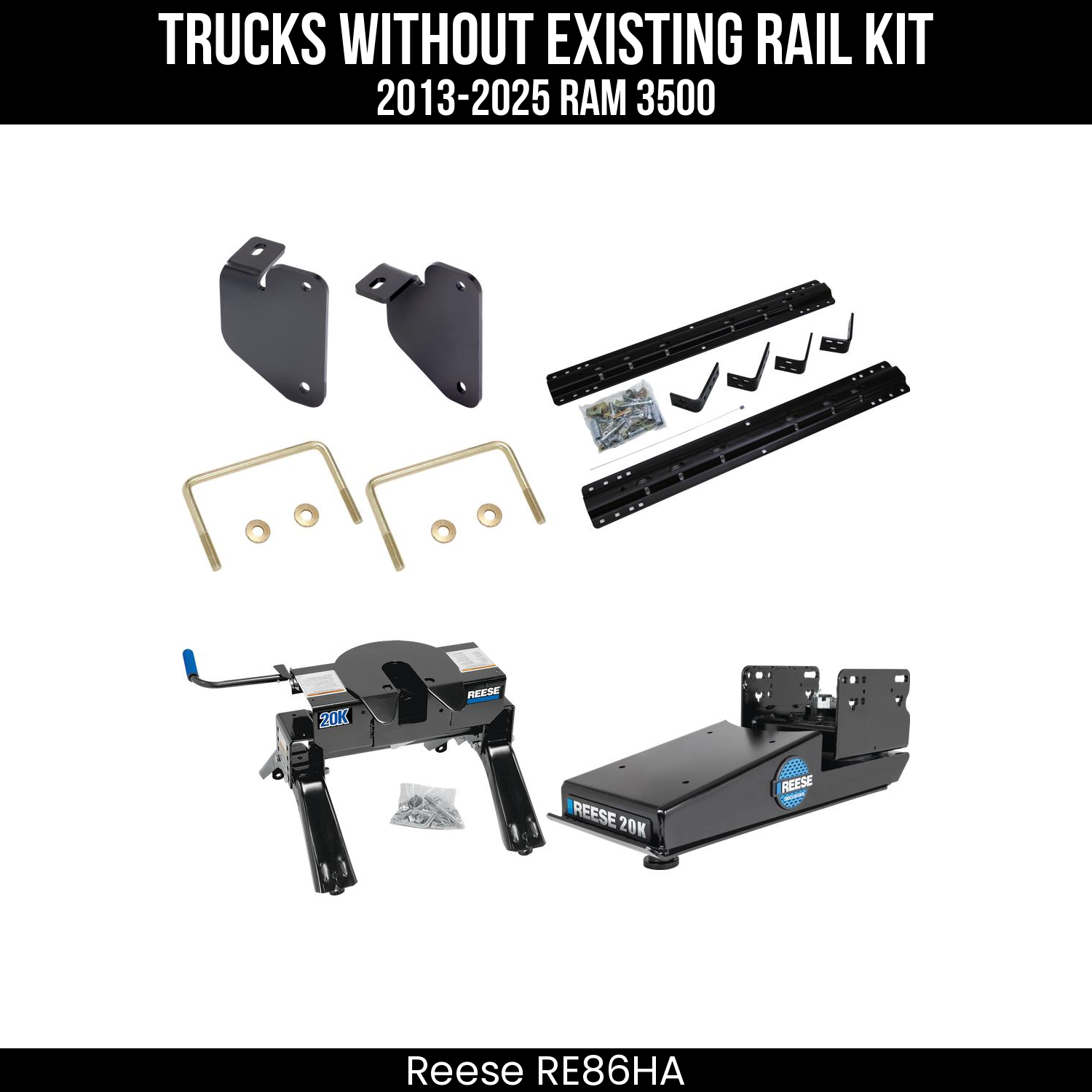 5th Wheel Hitch Bracket Kit,5th Wheel Hitch Mounting Rail & Bracket Kit,5th Wheel Hitch,Replacement 5th Wheel Legs,Sidewinder 5th Wheel Pin Box