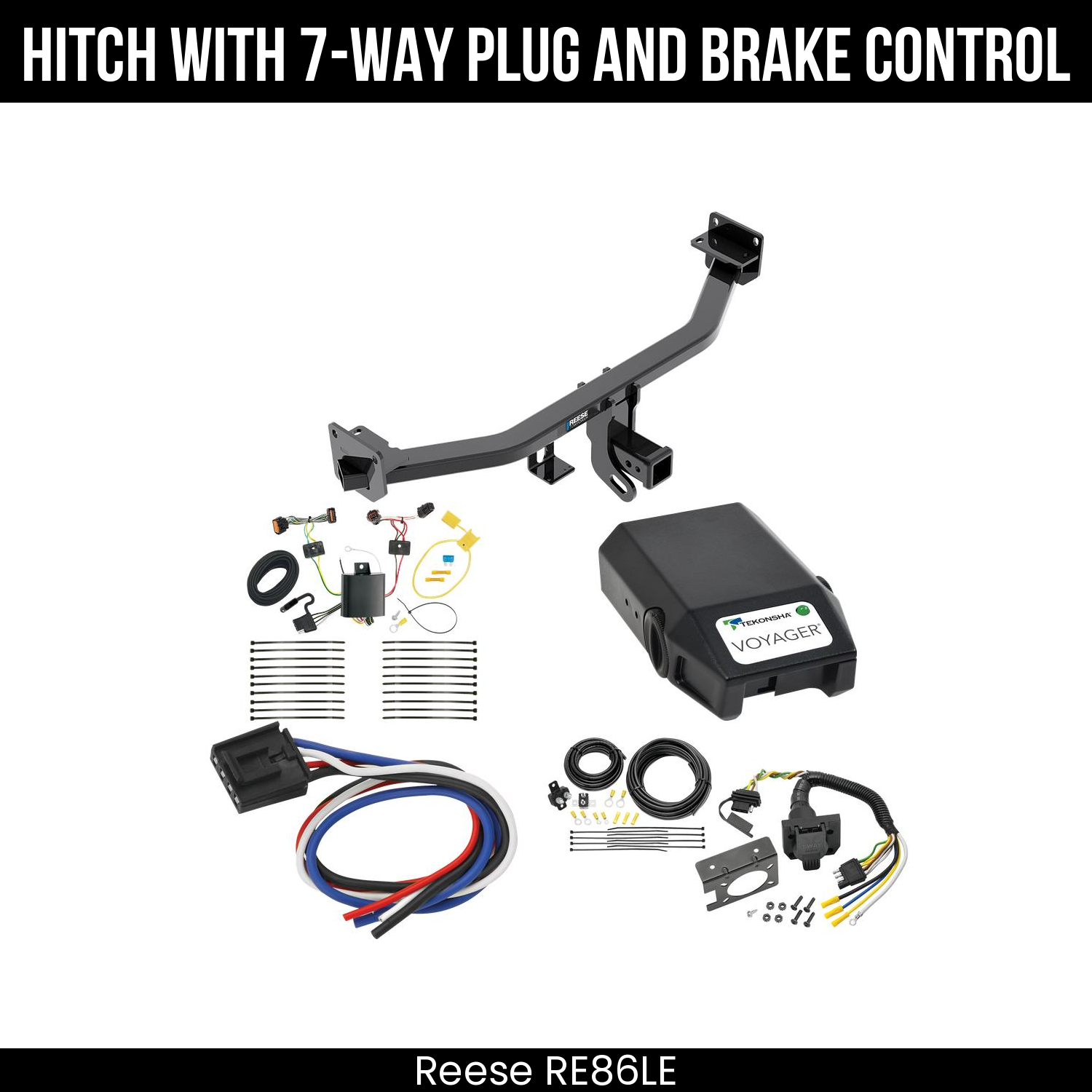 Trailer Hitch , 7-Way , Tekonsha Voyager Brake Control
