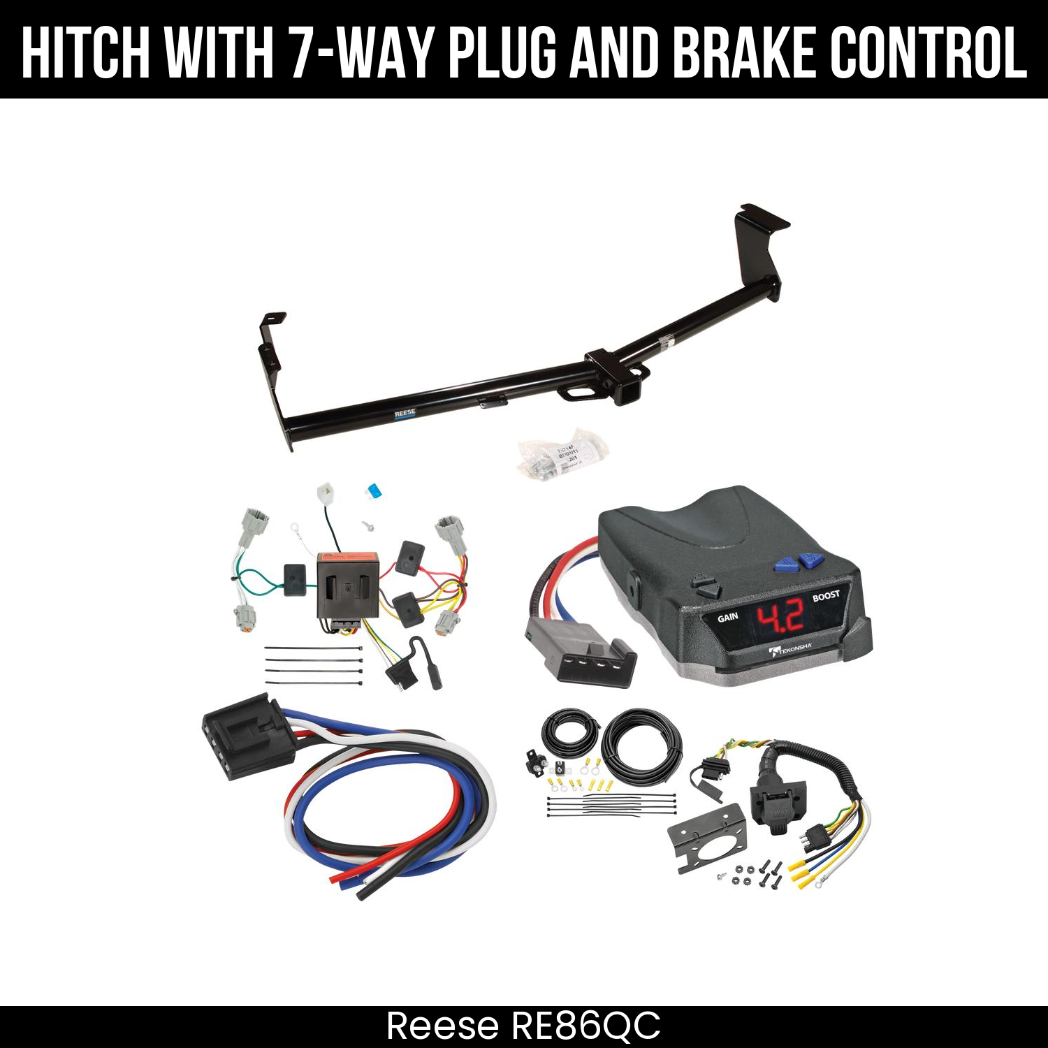 Trailer Hitch , 7-Way , Tekonsha Brake EVN Control