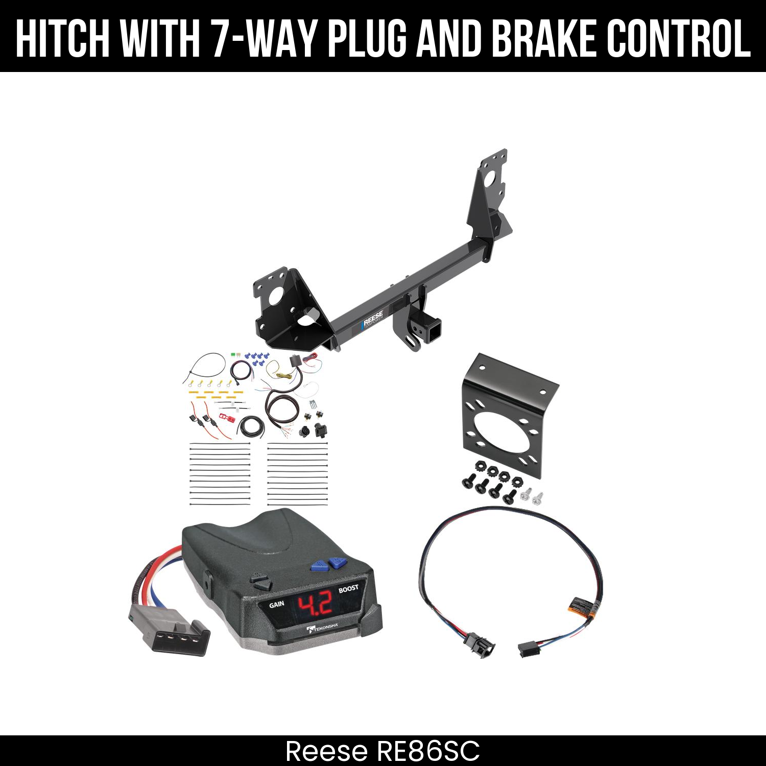 Trailer Hitch , 7-Way , Tekonsha Brake EVN Control