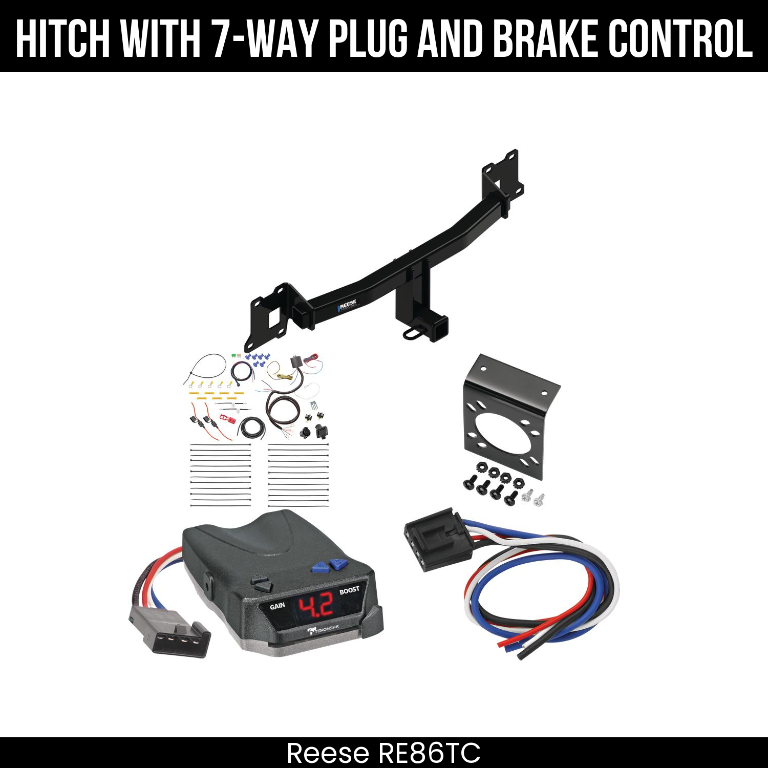 Trailer Hitch , 7-Way , Tekonsha Brake EVN Control
