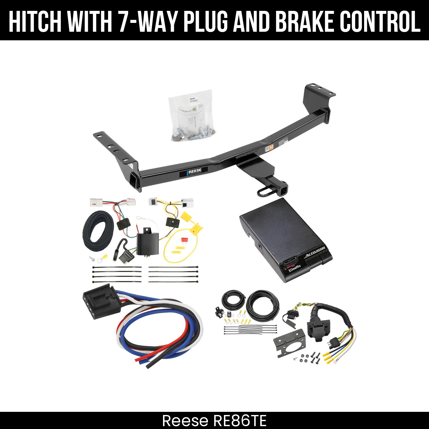 Trailer Hitch , 7-Way , Draw-Tite Activator Brake Control