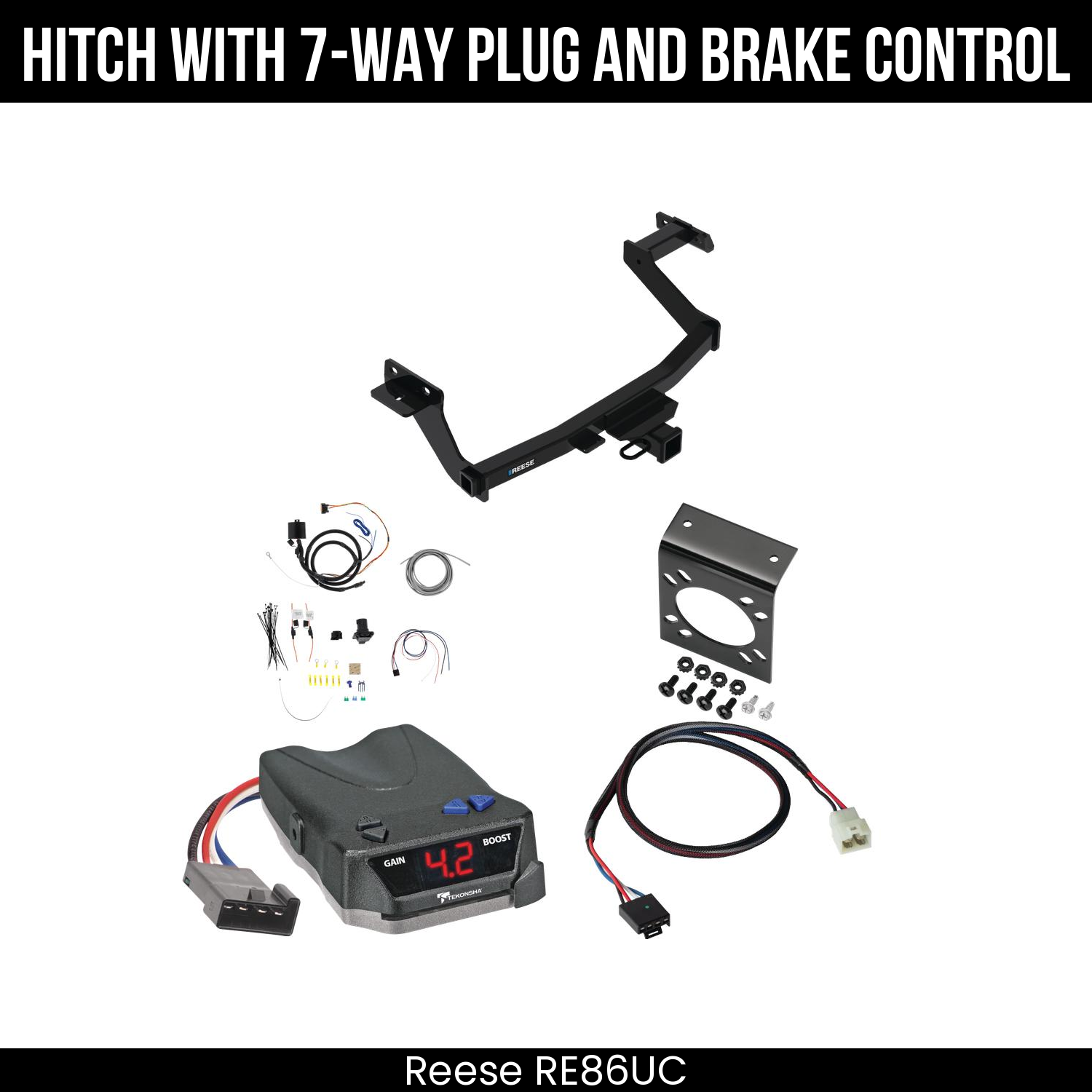 Trailer Hitch , 7-Way , Tekonsha Brake EVN Control