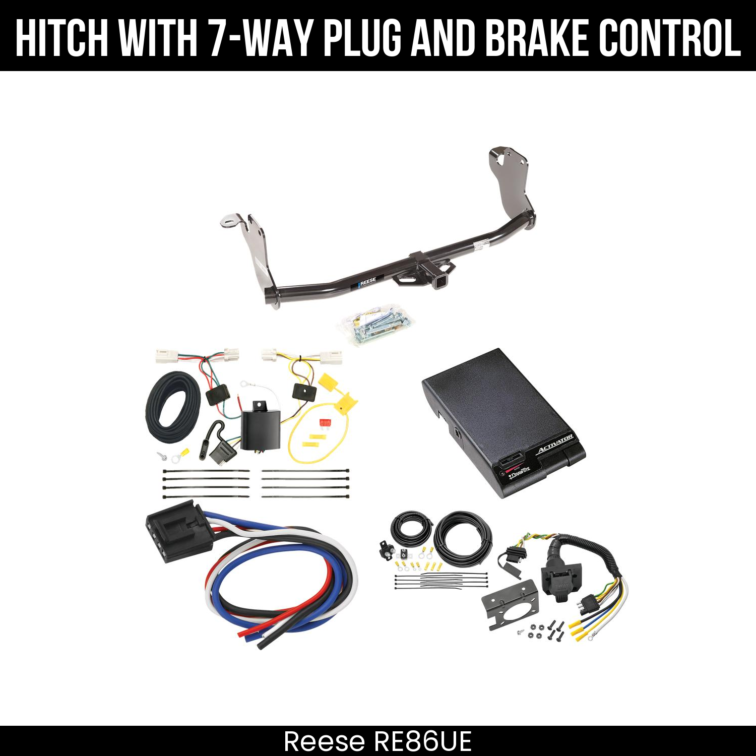 Trailer Hitch , 7-Way , Draw-Tite Activator Brake Control