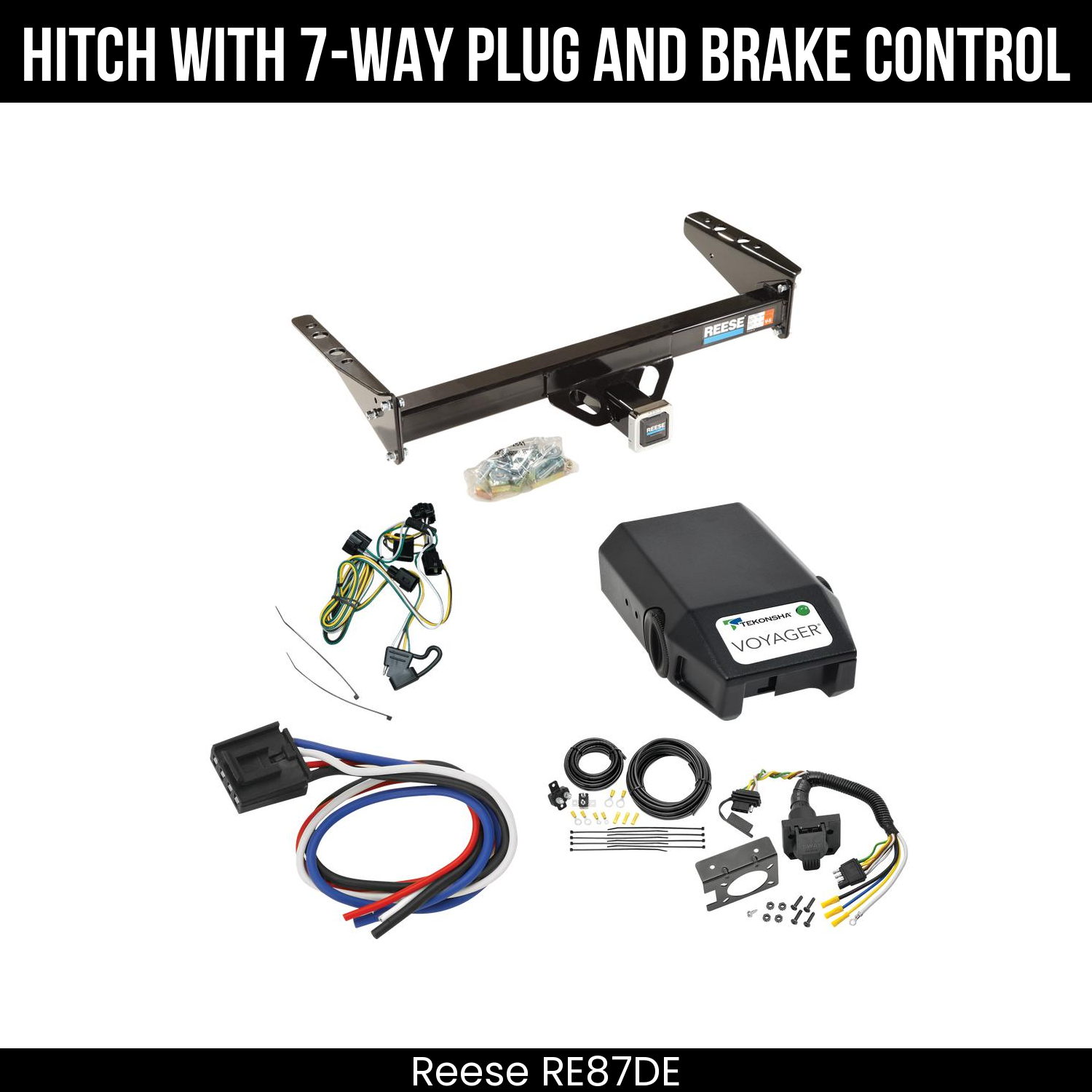 Trailer Hitch , 7-Way , Tekonsha Voyager Brake Control