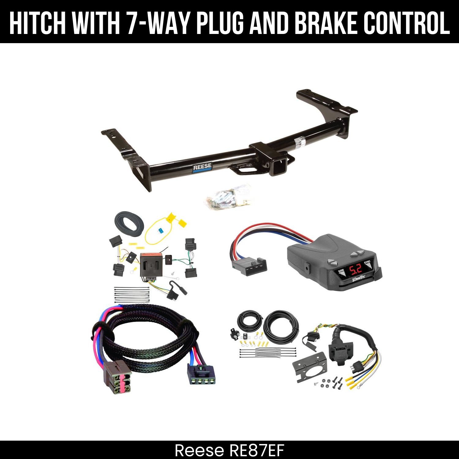 Trailer Hitch , 7-Way , Draw-Tite Activator IV Brake Control