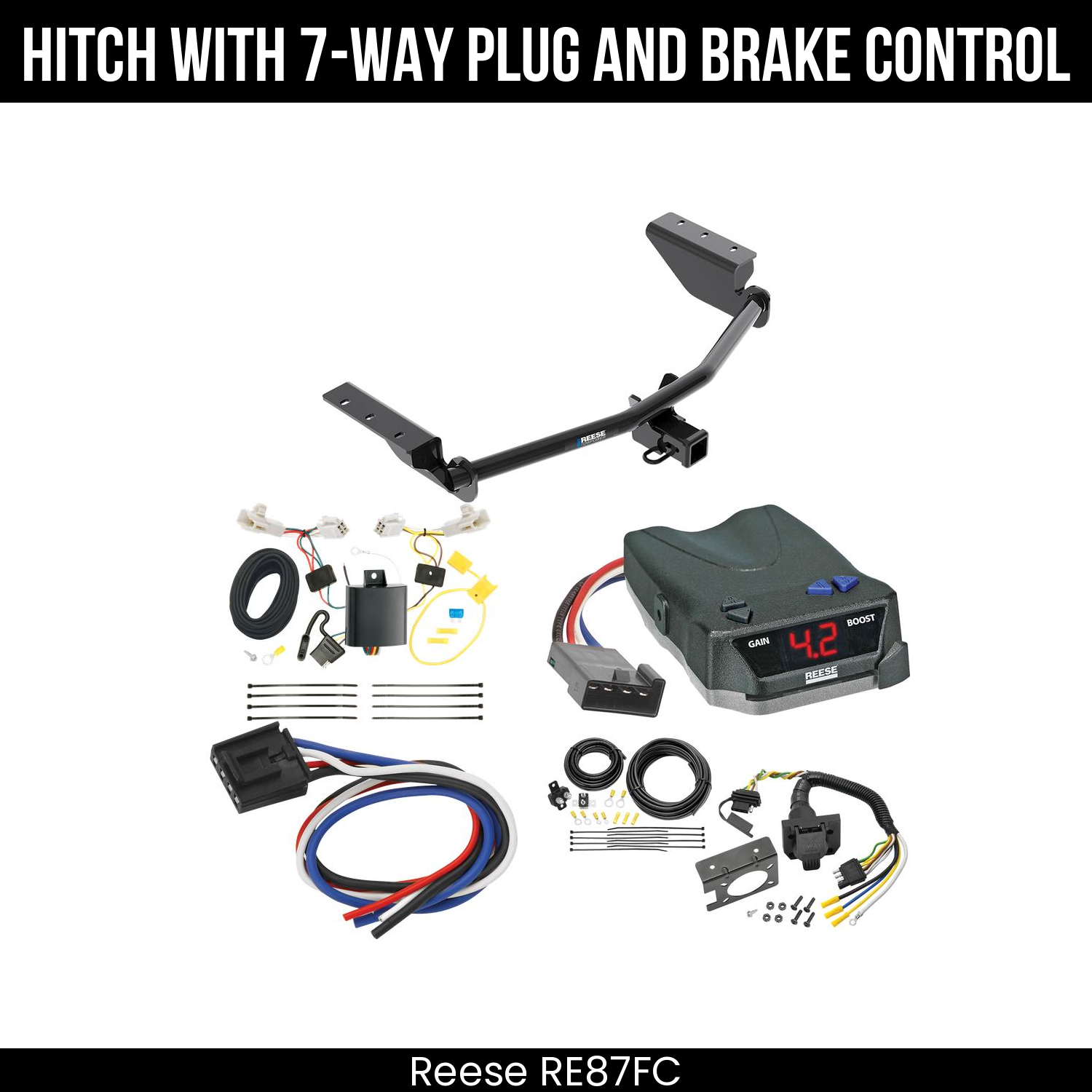 Trailer Hitch , 7-Way , Reese Brake EVN Control