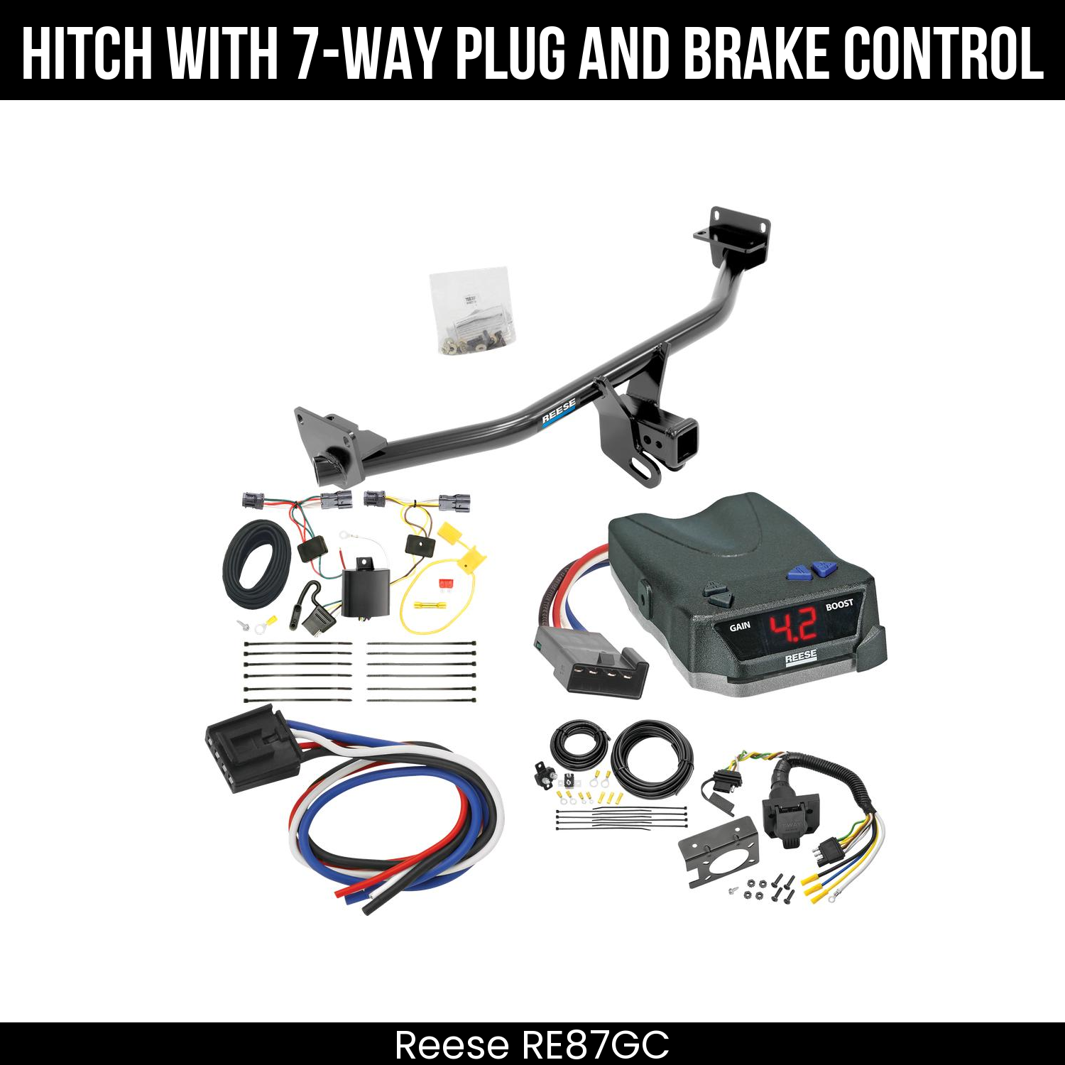 Trailer Hitch , 7-Way , Reese Brake EVN Control