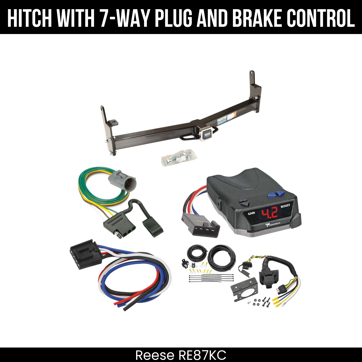 Trailer Hitch , 7-Way , Tekonsha Brake EVN Control