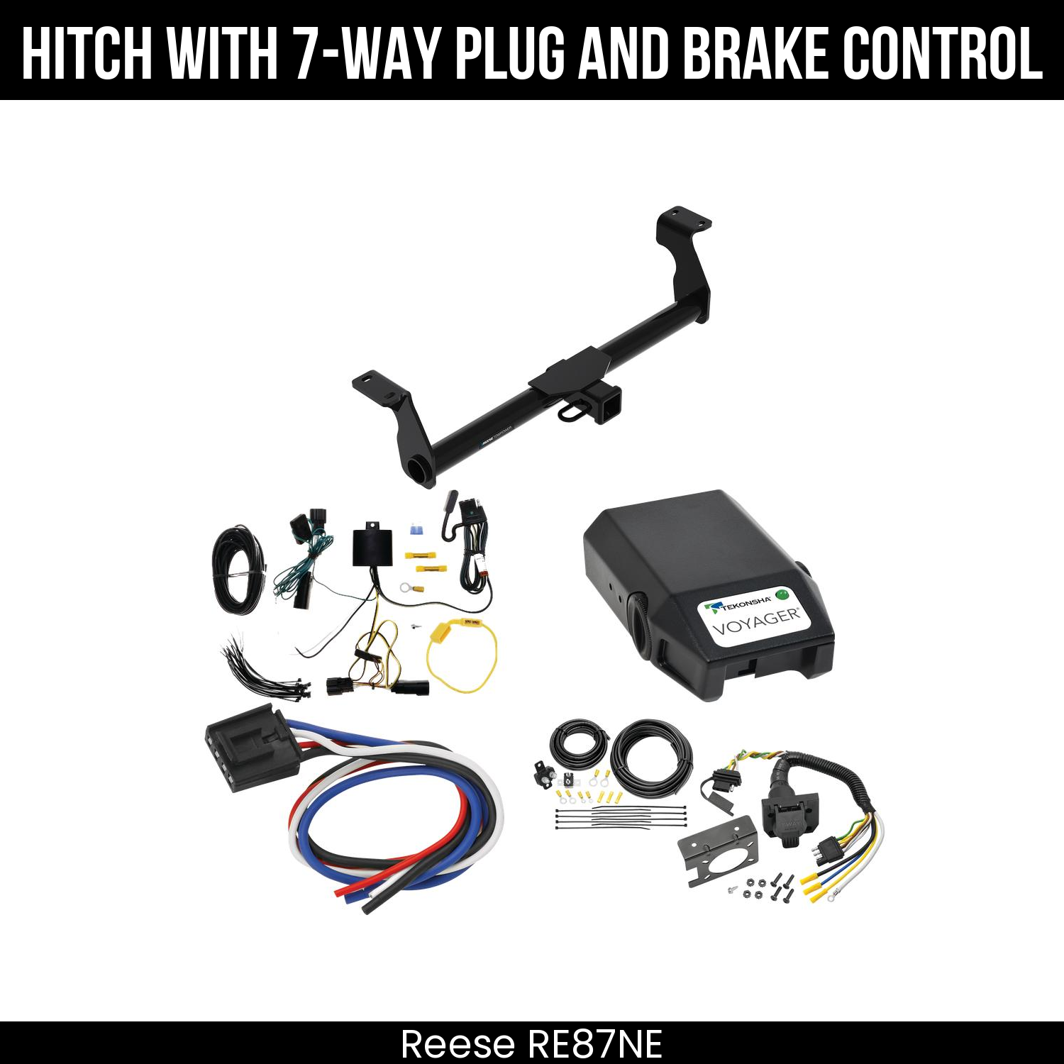 Trailer Hitch , 7-Way , Tekonsha Voyager Brake Control