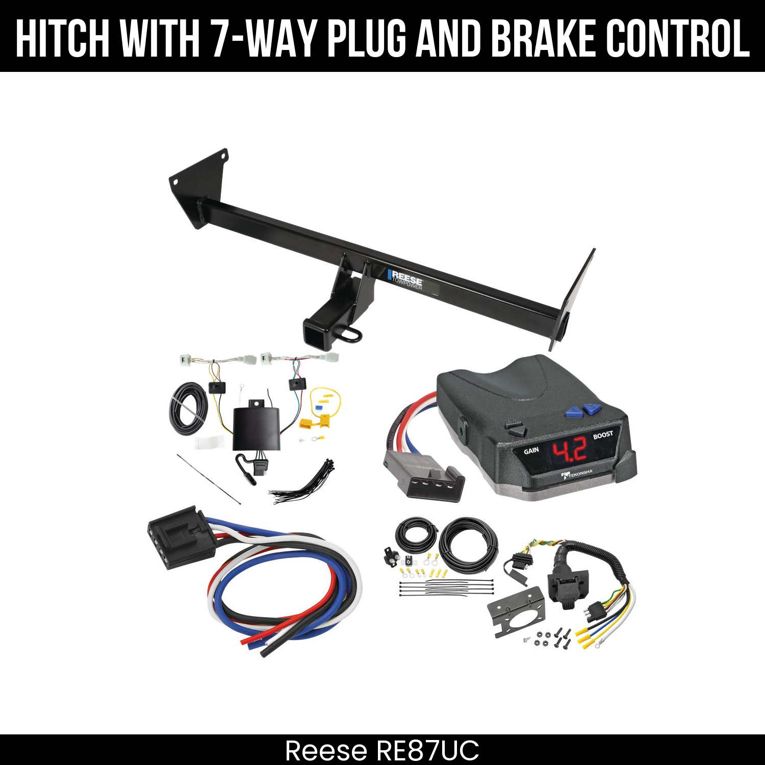 Trailer Hitch , 7-Way , Tekonsha Brake EVN Control