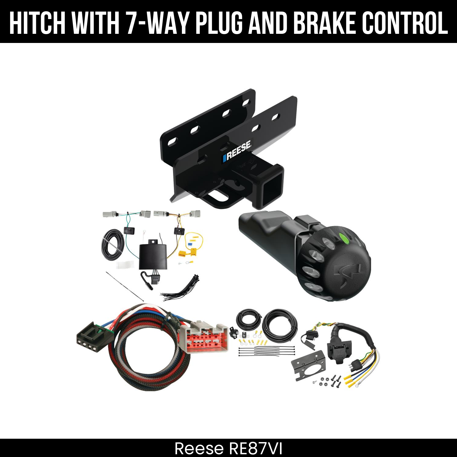 Trailer Hitch , 7-Way , Tekonsha Voyager iD Smart Brake Control