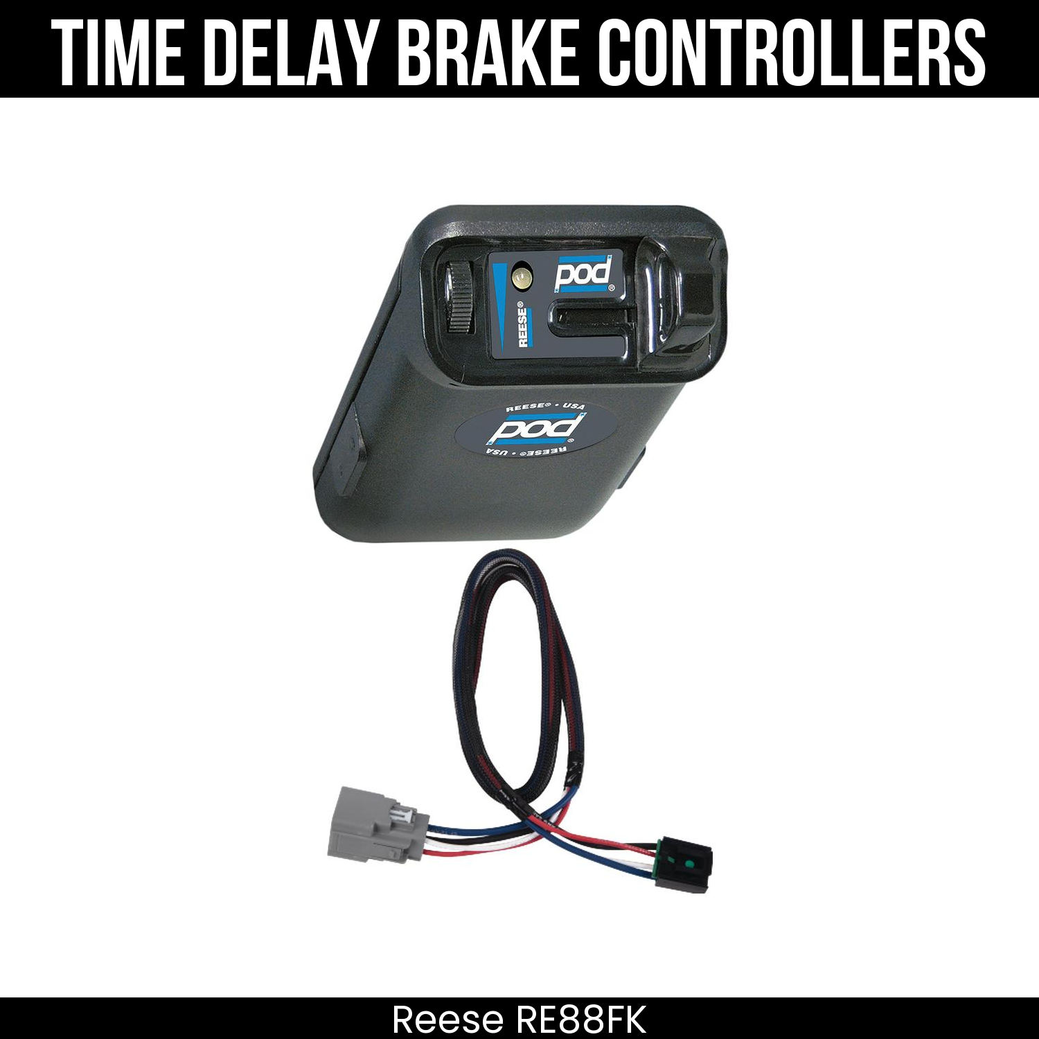 Reese POD Brake Control , Plug Adapter