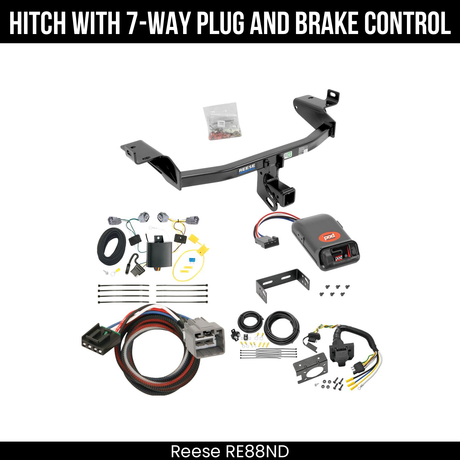 Trailer Hitch , 7-Way , Pro Series POD Brake Control