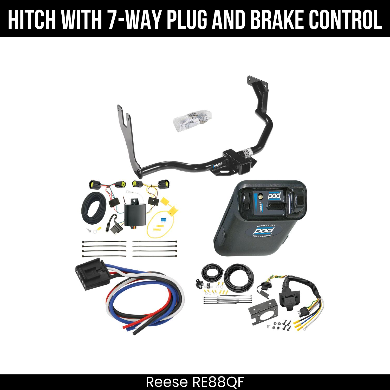 Trailer Hitch , 7-Way , Reese POD Brake Control