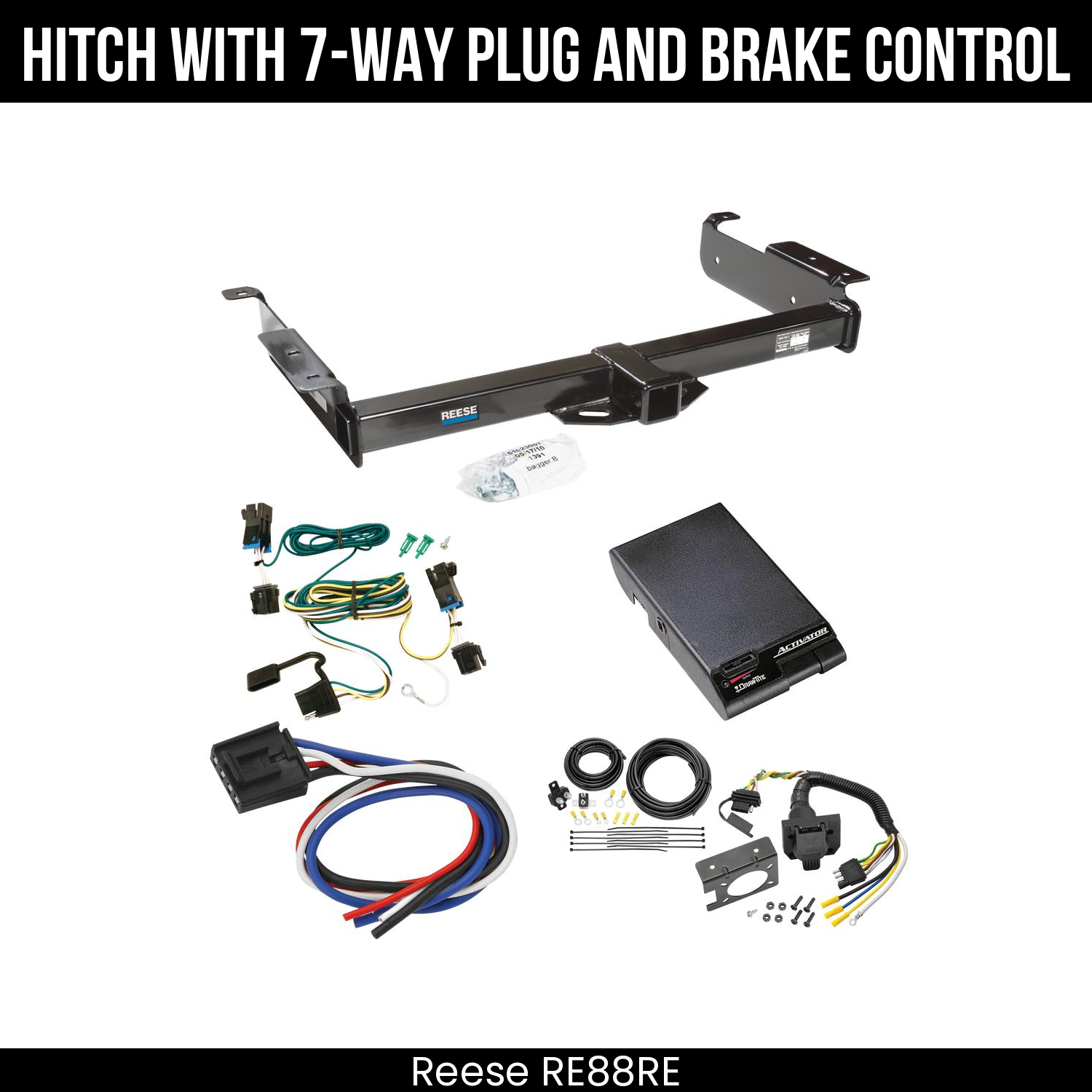 Trailer Hitch , 7-Way , Draw-Tite Activator Brake Control