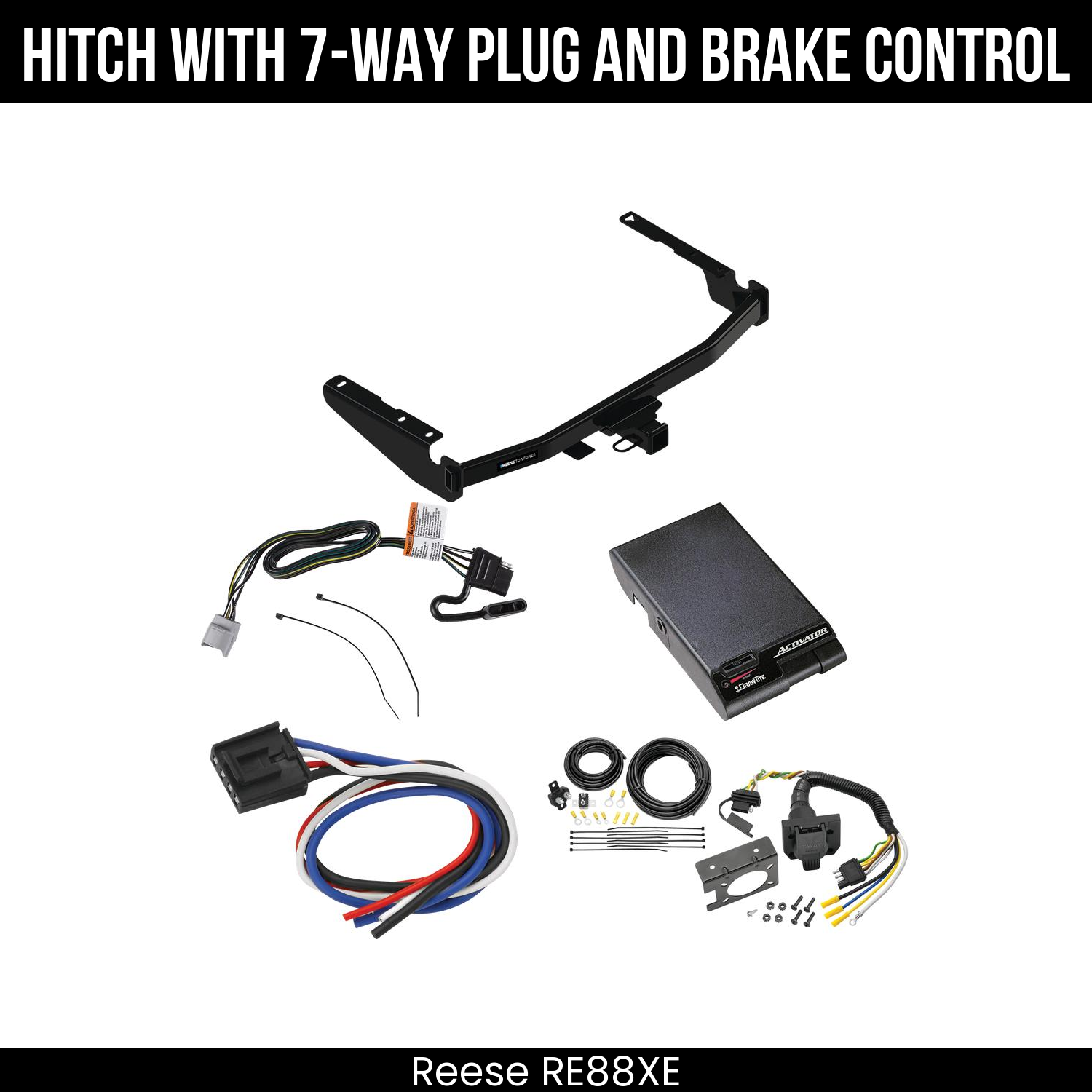 Trailer Hitch , 7-Way , Draw-Tite Activator Brake Control