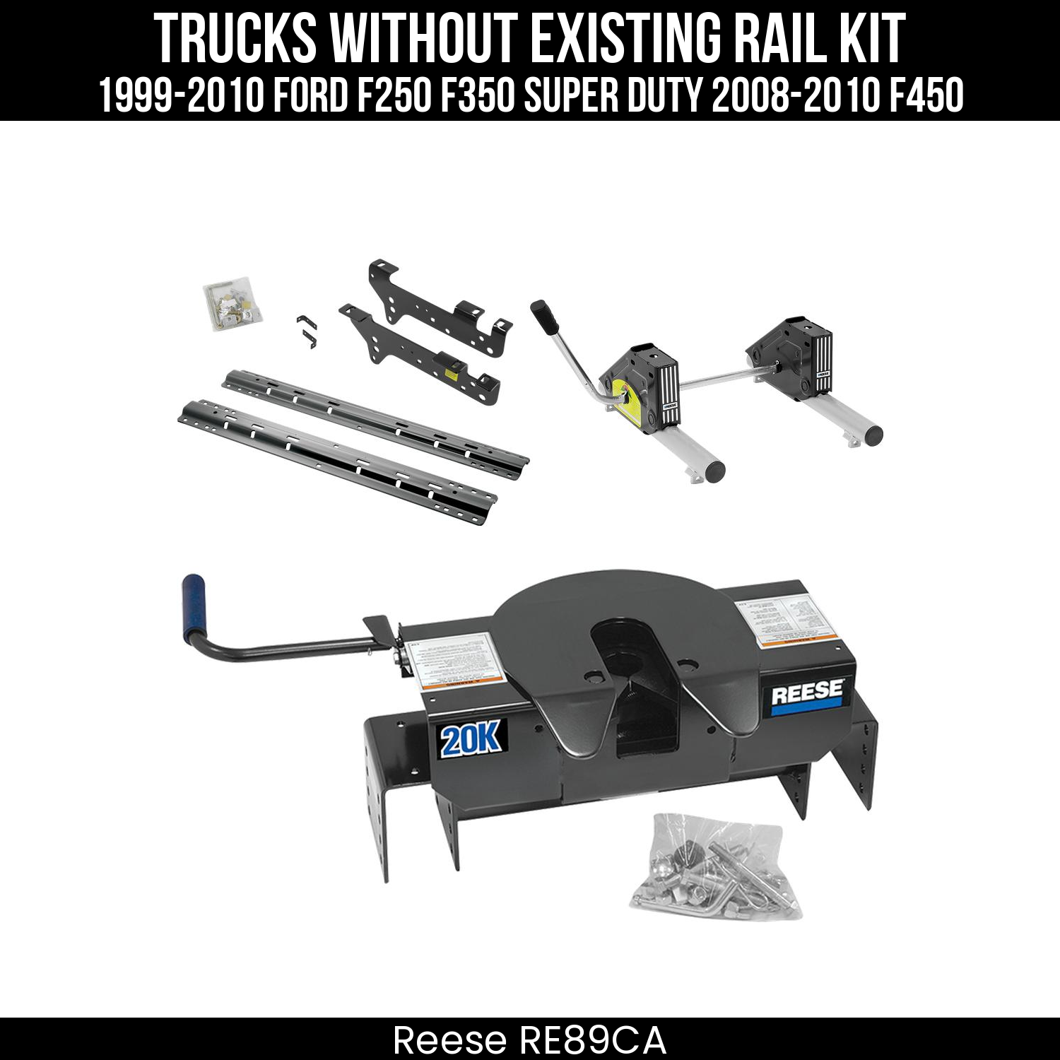5th Wheel Hitch Custom Bracket,5th Wheel Rails Only,5th Wheel Round Tube Slider,5th Wheel Hitch