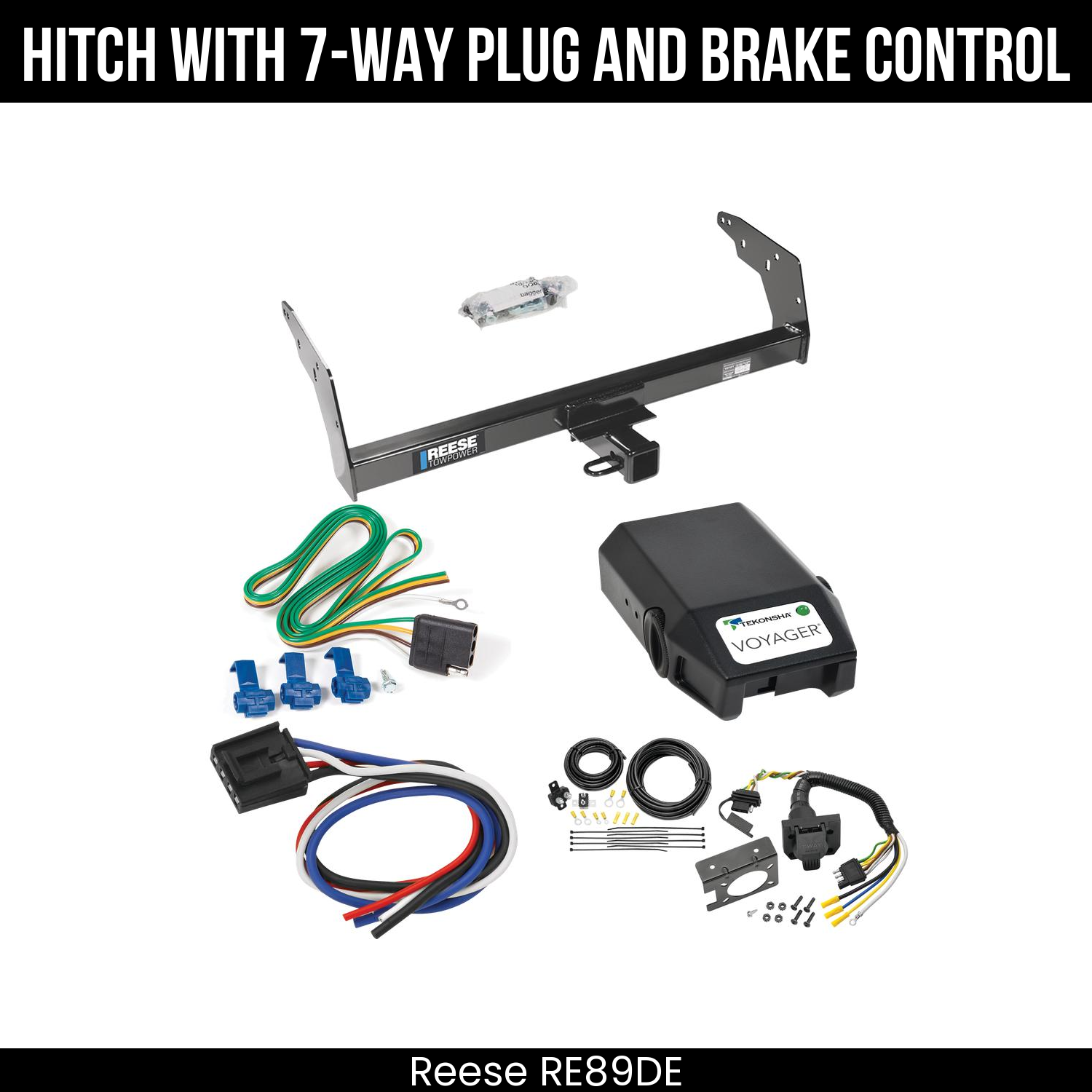 Trailer Hitch , 7-Way , Tekonsha Voyager Brake Control