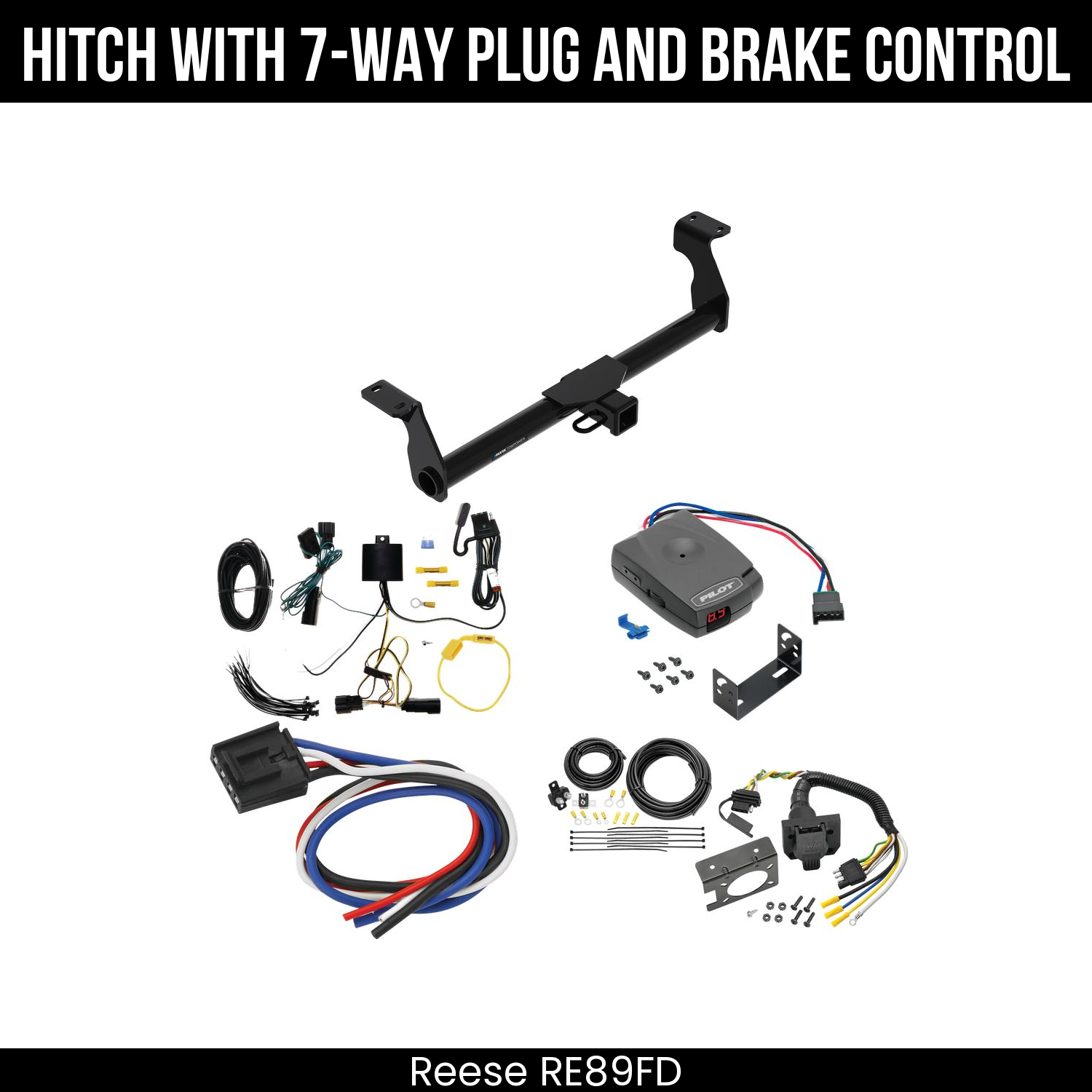 Trailer Hitch , 7-Way , Pro Series Pilot Brake Control