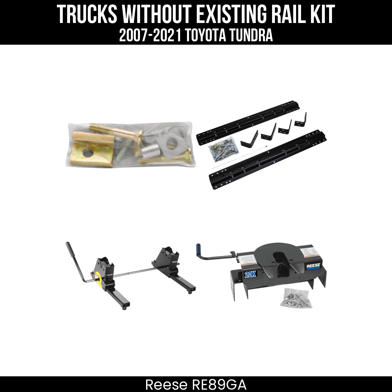 5th Wheel Hitch Bracket Kit,5th Wheel Hitch Mounting Rail & Bracket Kit,Kwik-Slide 5th Wheel Slider,5th Wheel Hitch