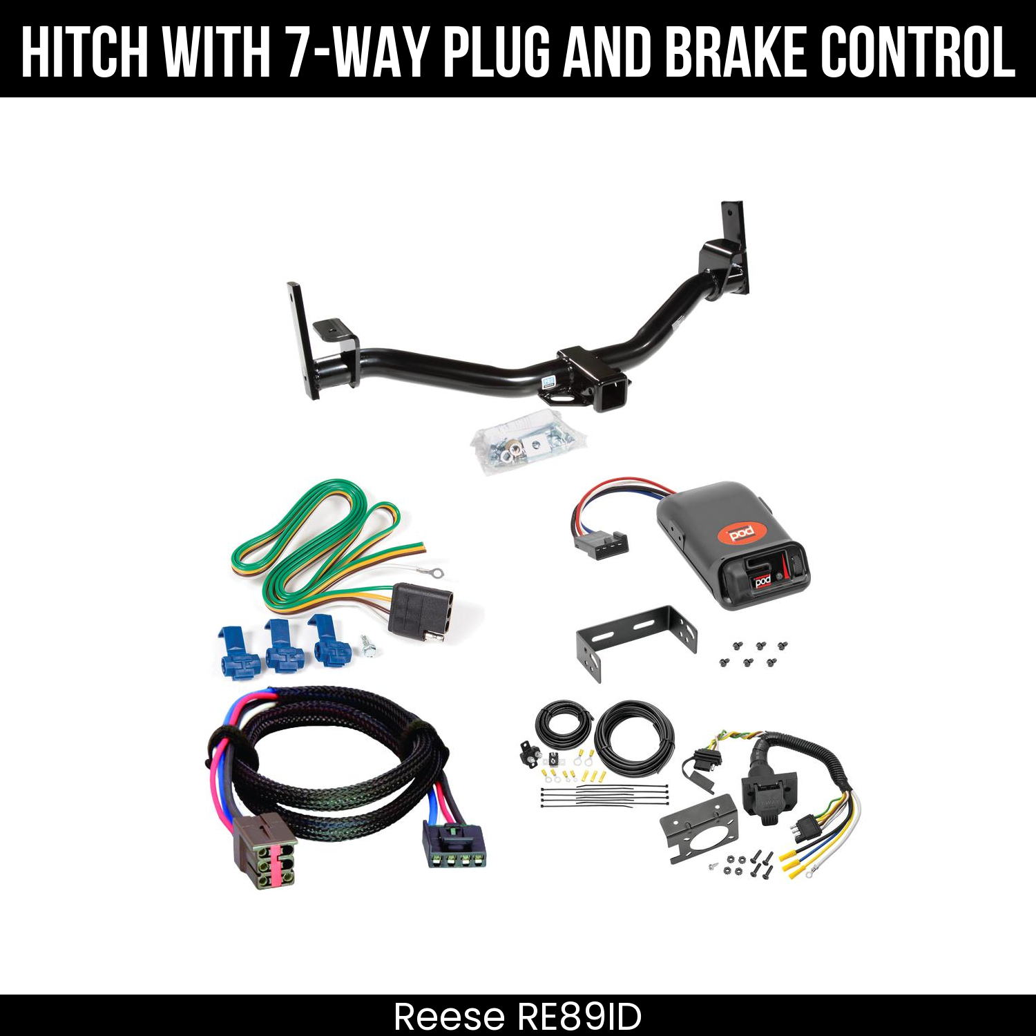 Trailer Hitch , 7-Way , Pro Series POD Brake Control